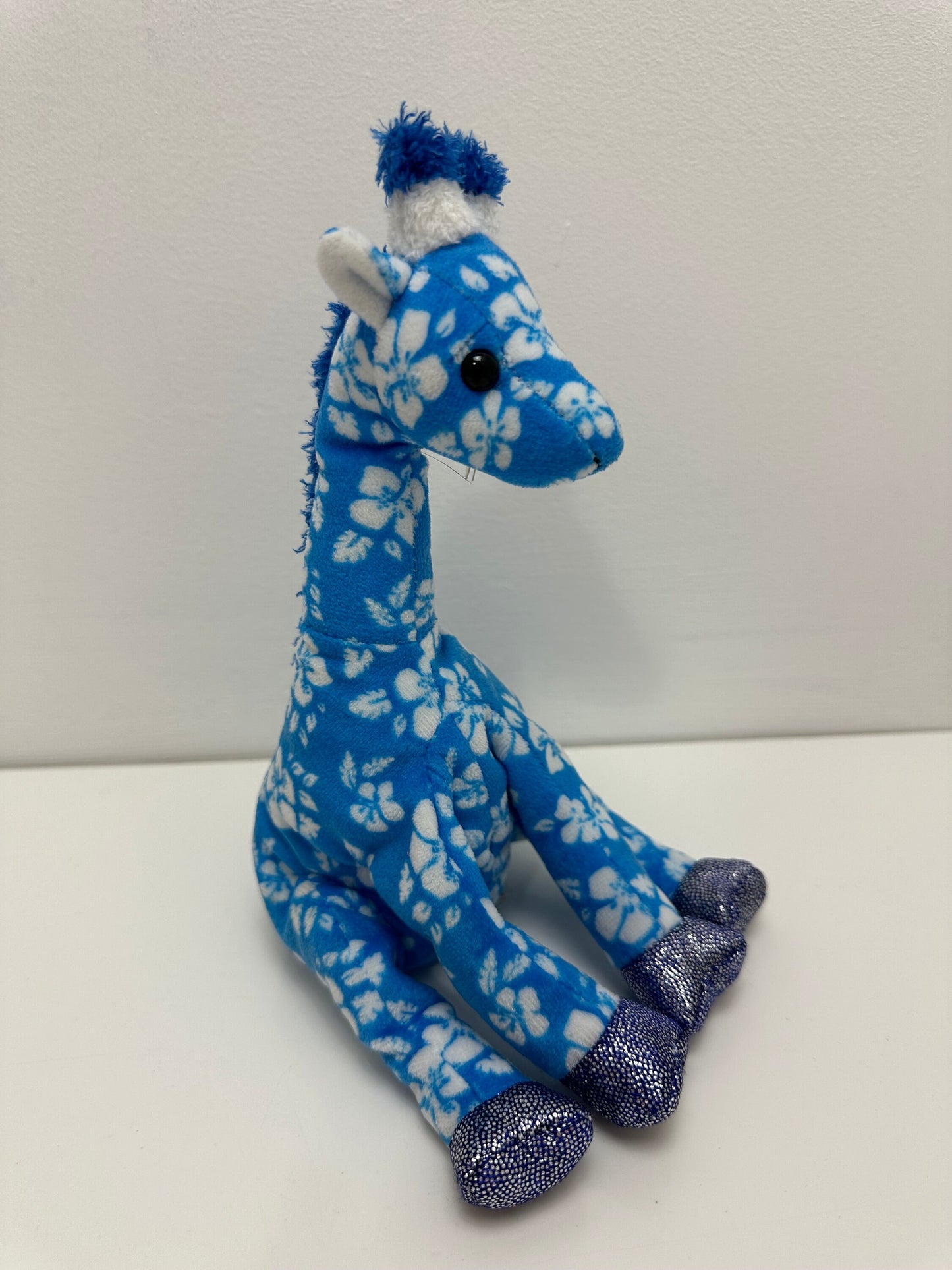 Ty Beanie Baby “Sunnie” the  Blue Giraffe! (7 inch) *Rare!*