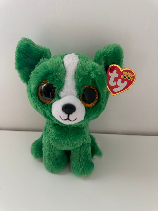 Ty Beanie Boo “Dill” the Green Chihuahua - Gift Show Exclusive (6 inch)