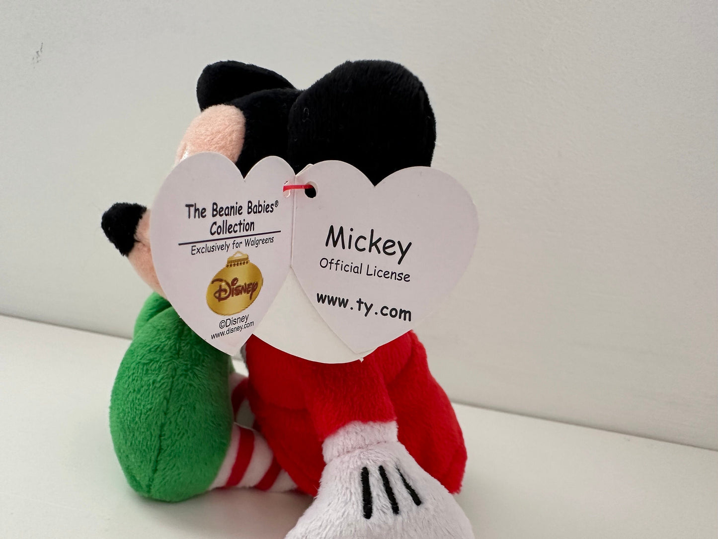 Ty Beanie Baby “Mickey” from Disney’s Mickey Mouse - Walgreen’s Exclusive (6 inch)