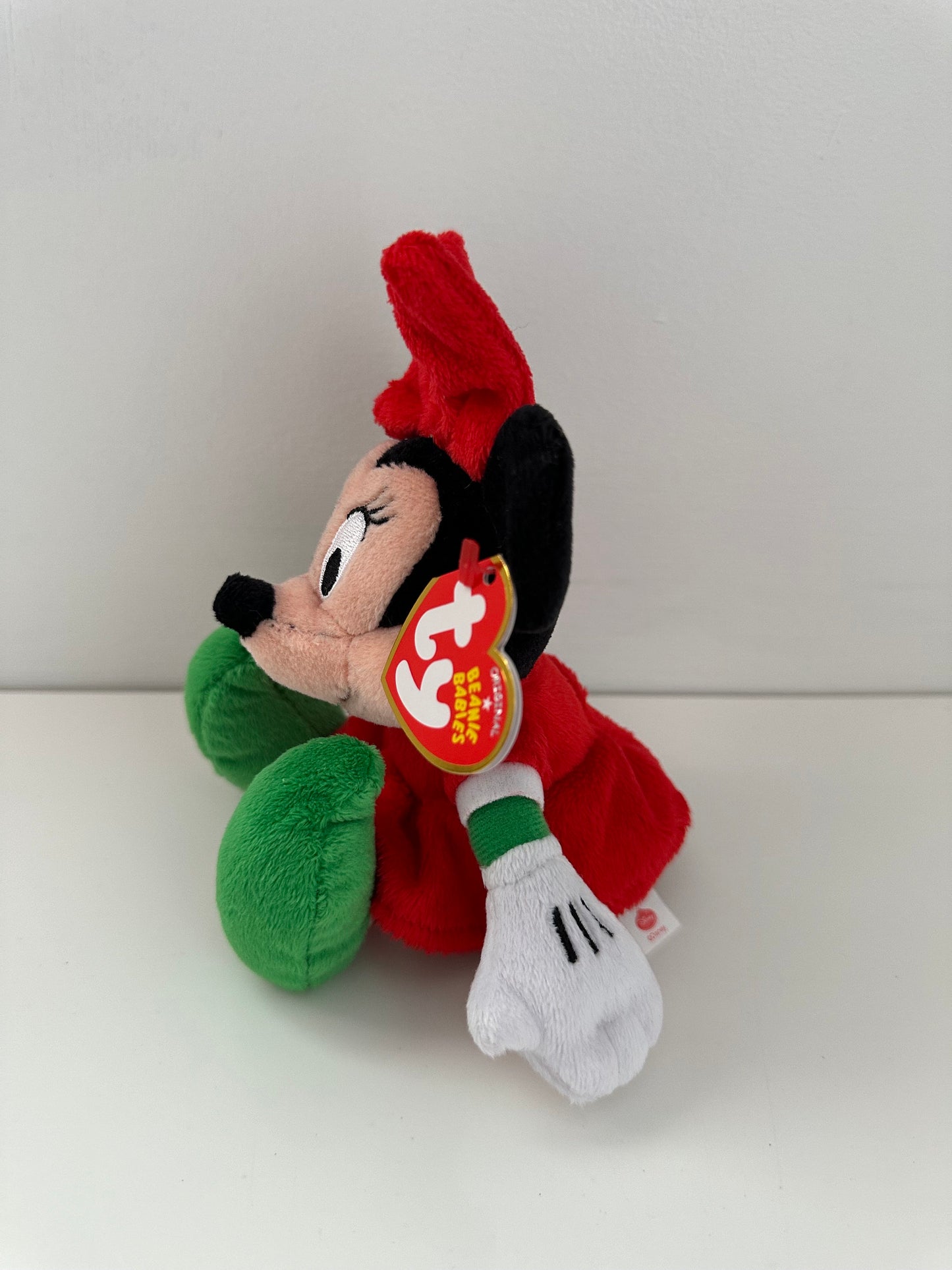 Ty Beanie Baby “Minnie” the Holiday Minnie Mouse from Disney’s Mickey Mouse - Walgreen’s Exclusive (6 inch)