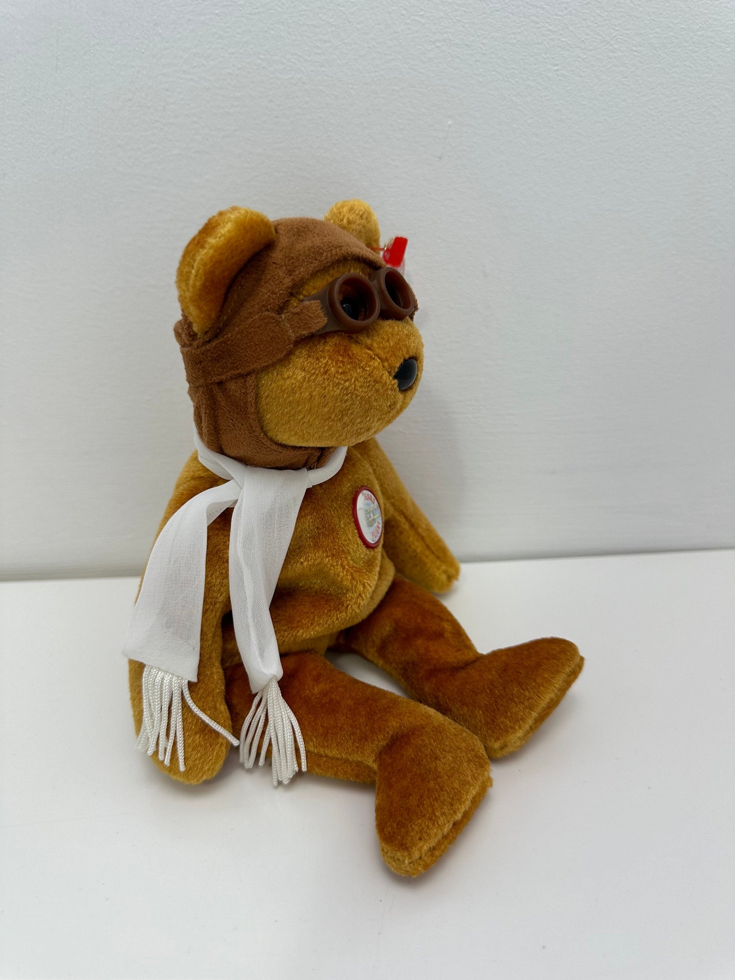 Ty Beanie Baby “Bearon” the Brown Bear - 100 years of flight (8.5 inch)