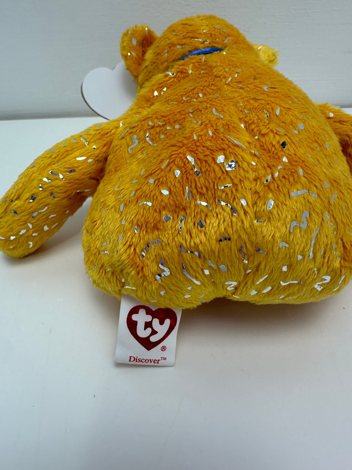 Ty Beanie Baby “Discover” the Gold Bear - Very rare and limited! - Exclusive to Northwestern Mutual Financial Employees only! (8.5 inch)