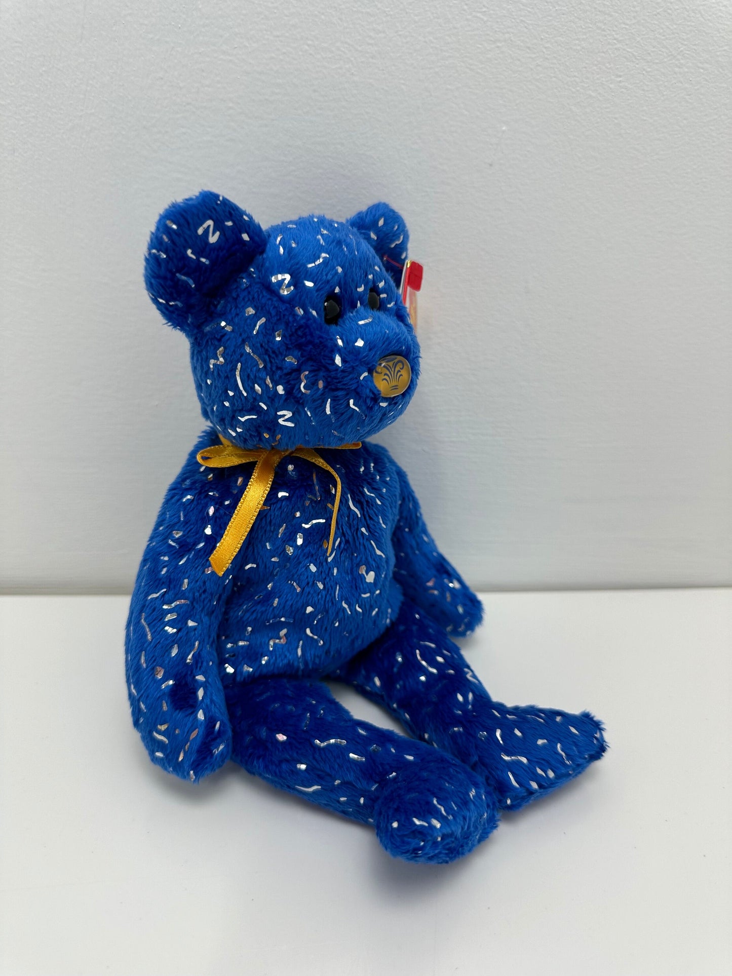 Ty Beanie Baby “Discover” the Blue Bear - Very rare and limited! - Exclusive to Northwestern Mutual Financial Employees only! (8.5 inch)