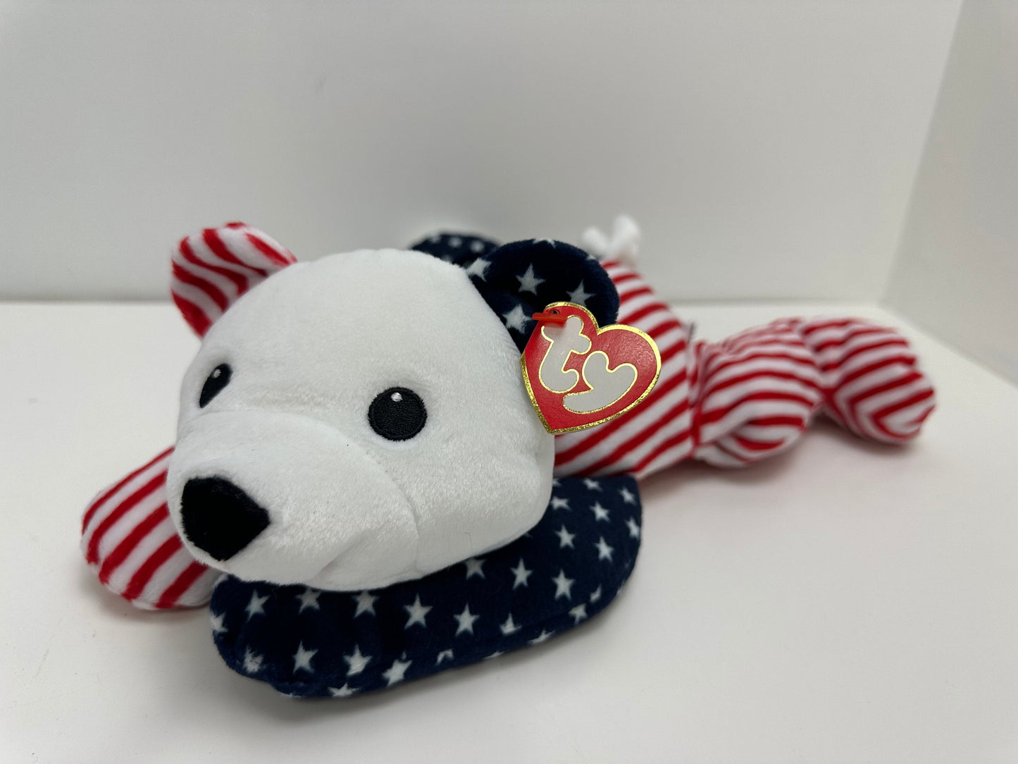 Ty Pillow Pal “Sparkler” the American Bear! (12 inch)