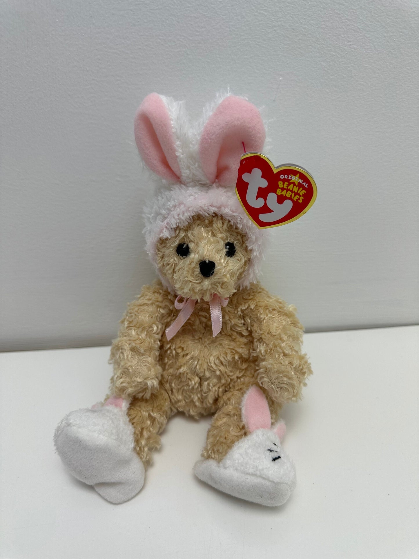 Ty Beanie Baby “Skips” the Easter Bunny Bear! (8 inch)