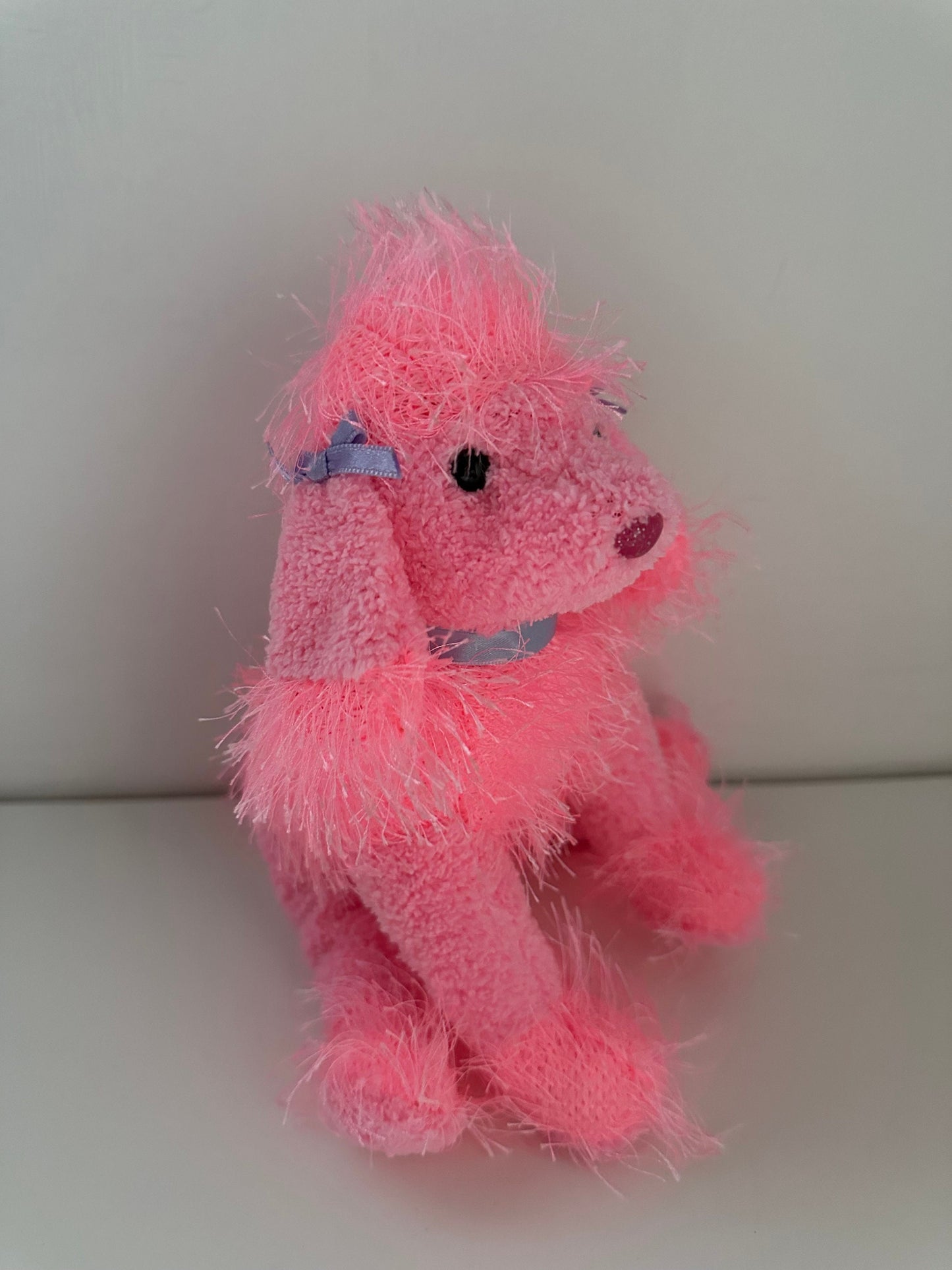 Ty Punkies Collection “Flair” the Pink Poodle (8 inch)