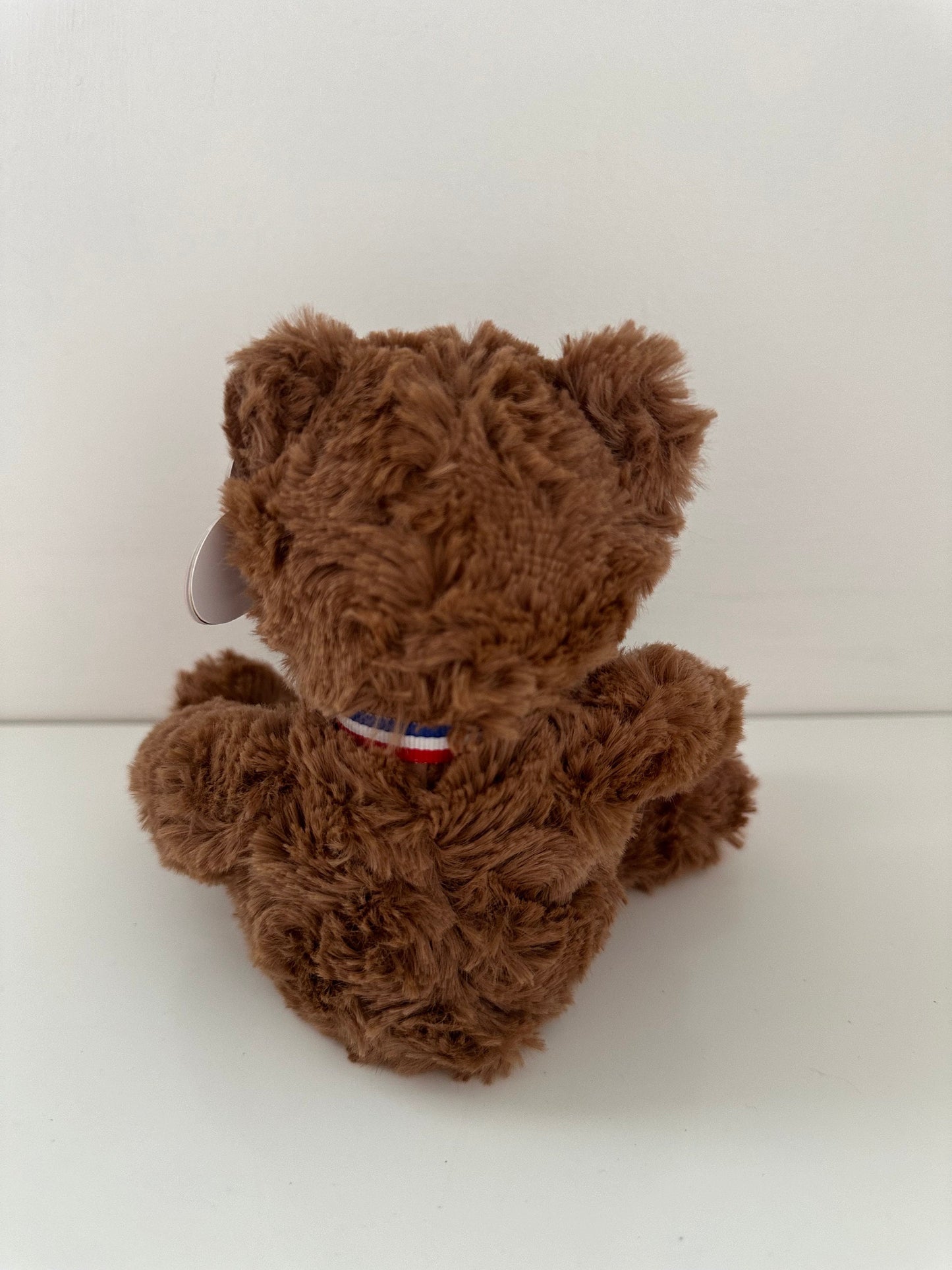 Ty Beanie Baby “Uncle Sam” the Brown American USA Bear (5.5 inch)