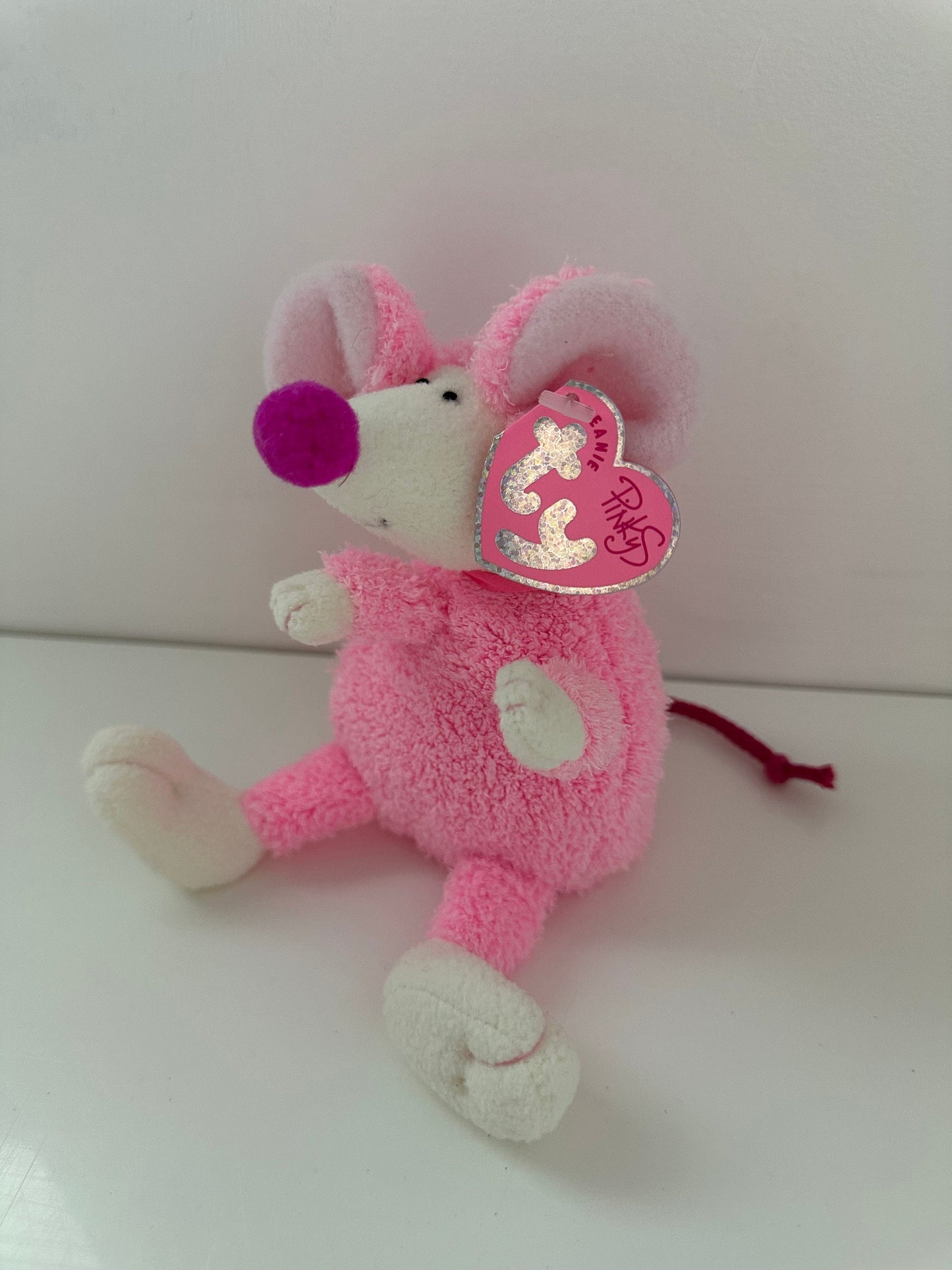 Ty Beanie Baby “Ratzo” the Pink Rat (5.5 inch)