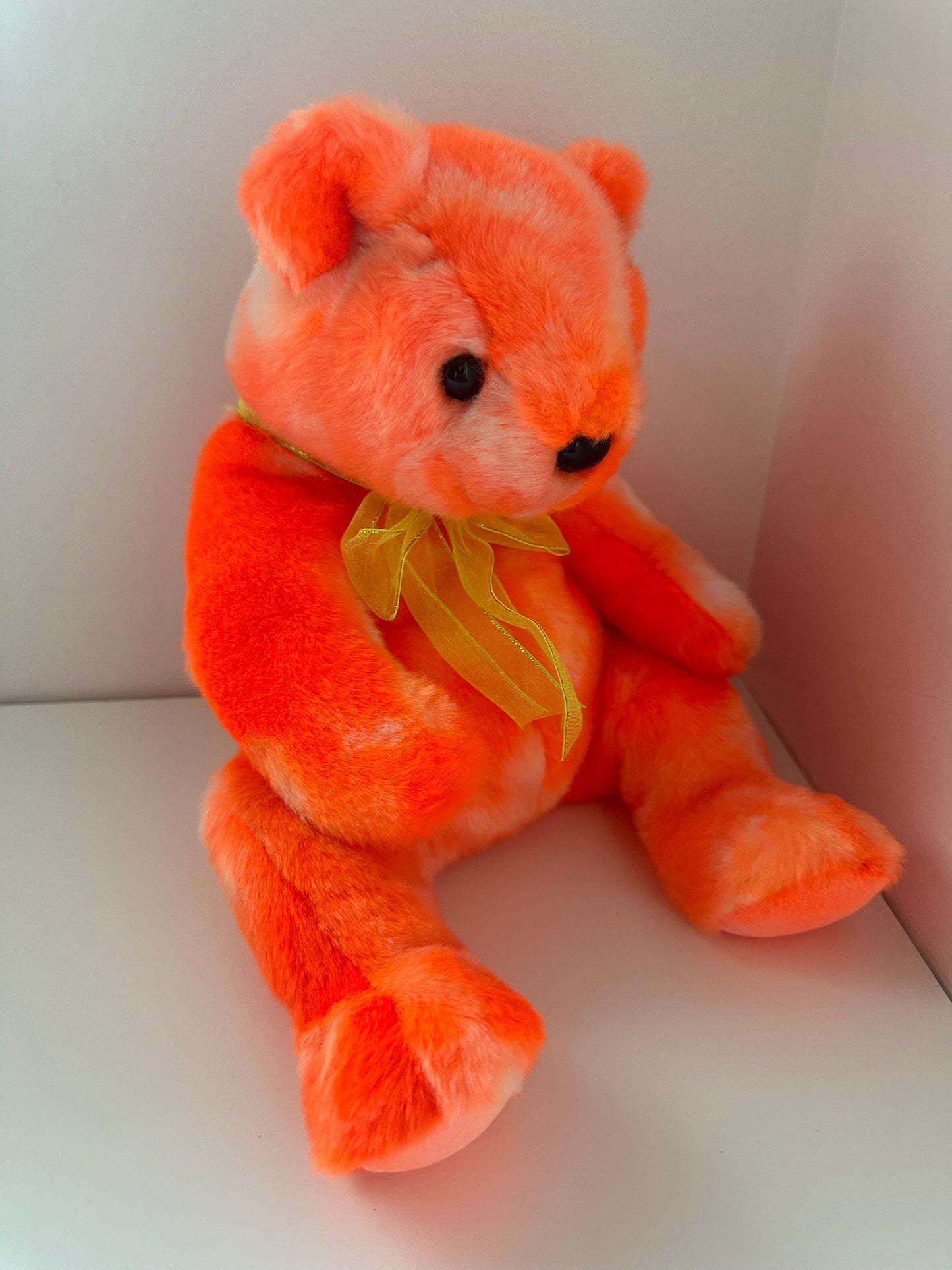 Ty Beanie Buddy “Tangerine” the Orange Teddy Bear ! (13 inch)