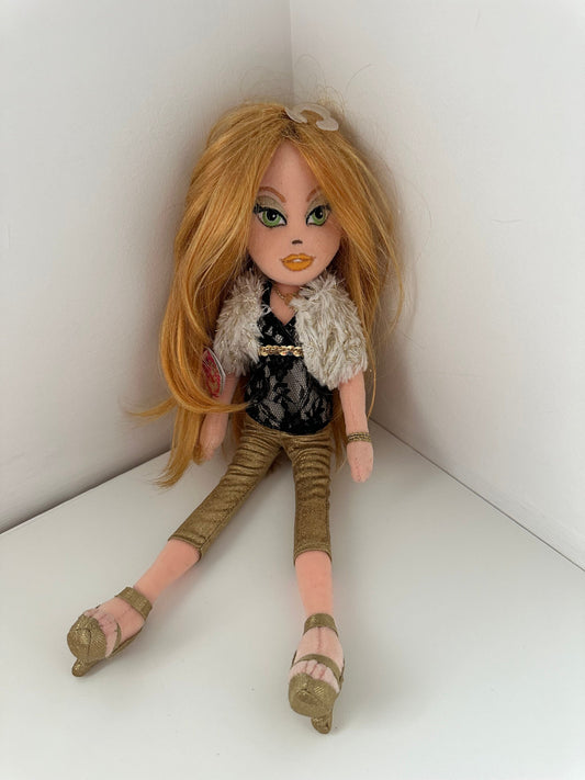 Ty Girlz Collection “Classy Carla” the Beanie Barbie Doll Strawberry Blonde Hair (13 inch)