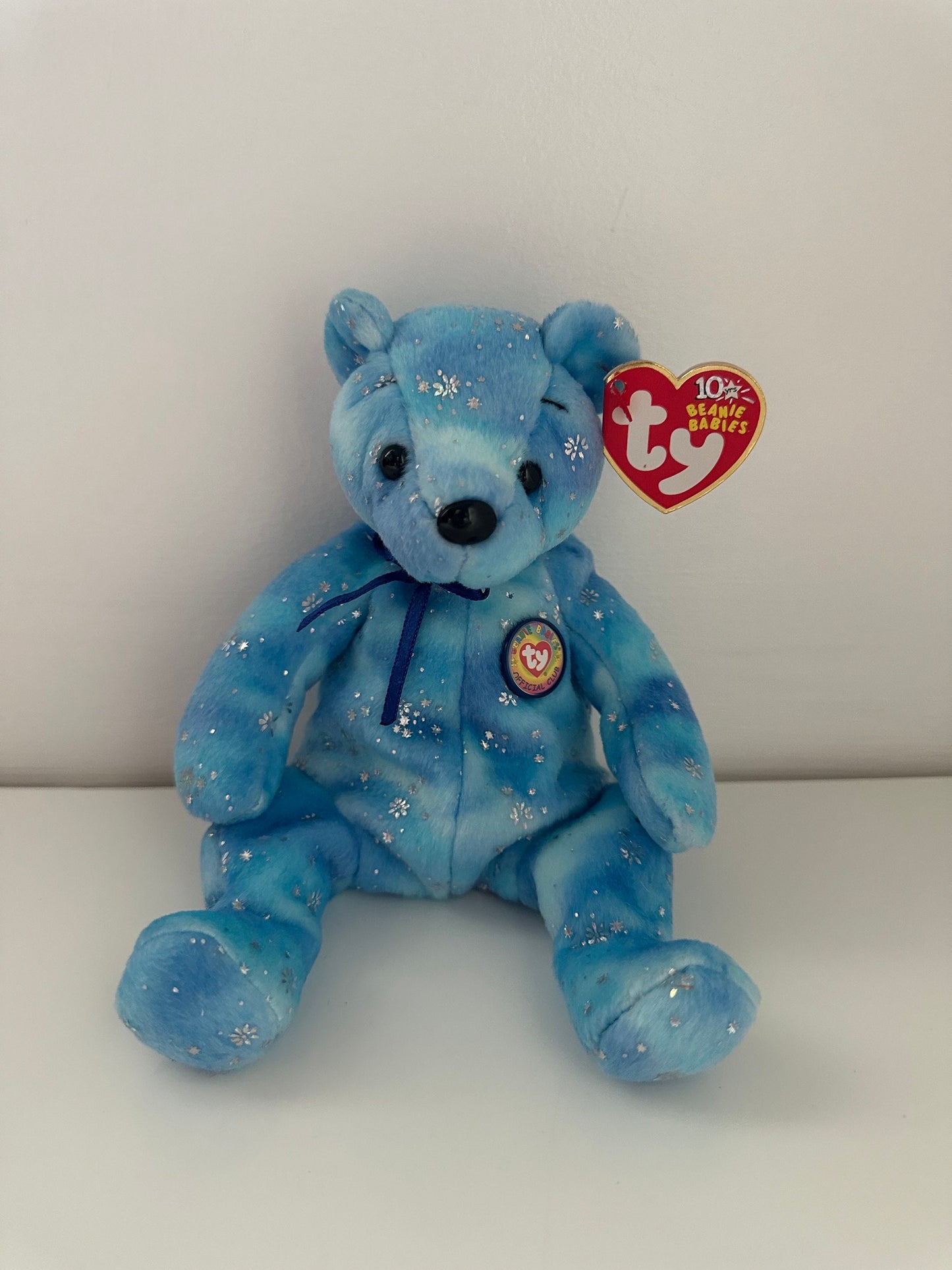 Ty Beanie Baby “Clubby VI” the Blue Bear! (8 inch)