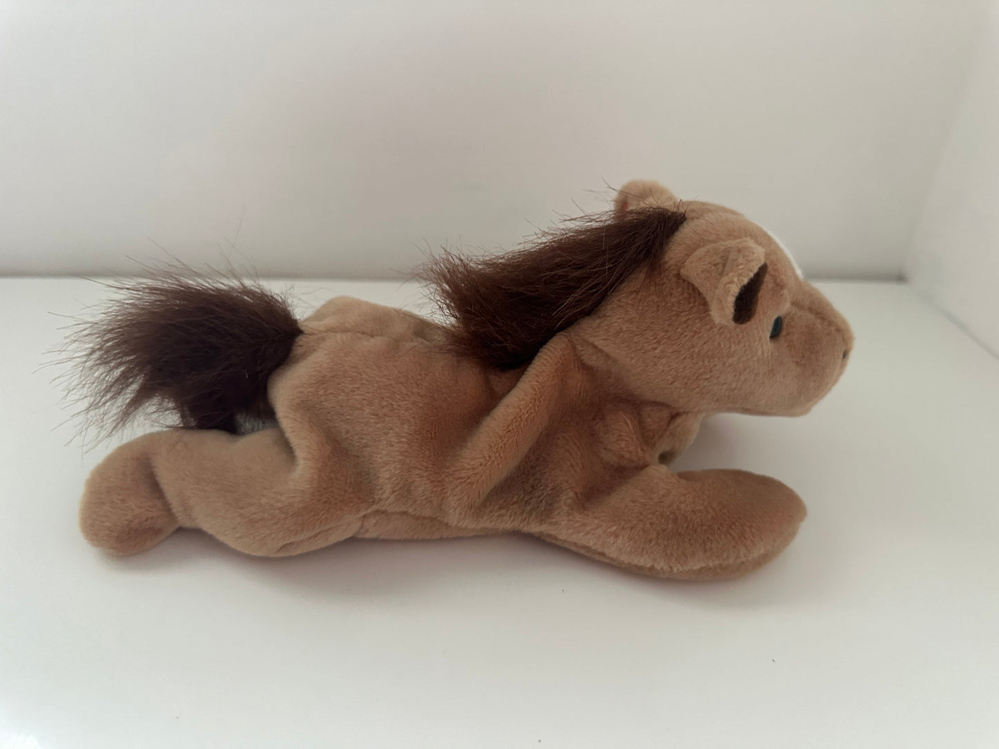 Ty Beanie Baby “Derby” the Horse Hair Mane (8 inch)