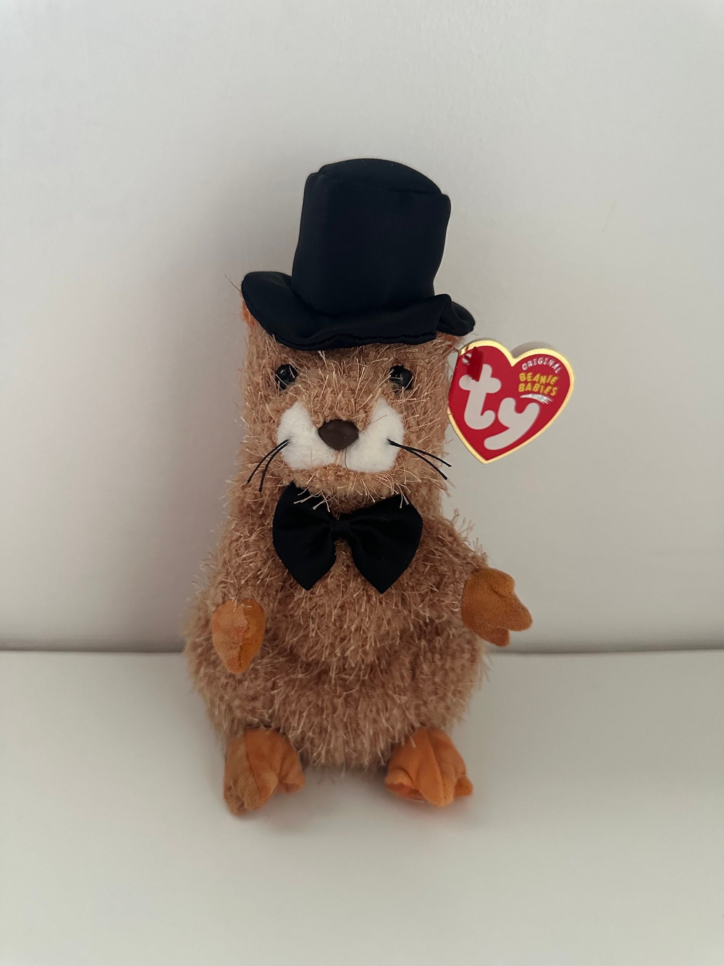 Ty Beanie Baby “Punxsutawney Phil 2004” the Groundhog Day  (6.5 inch)