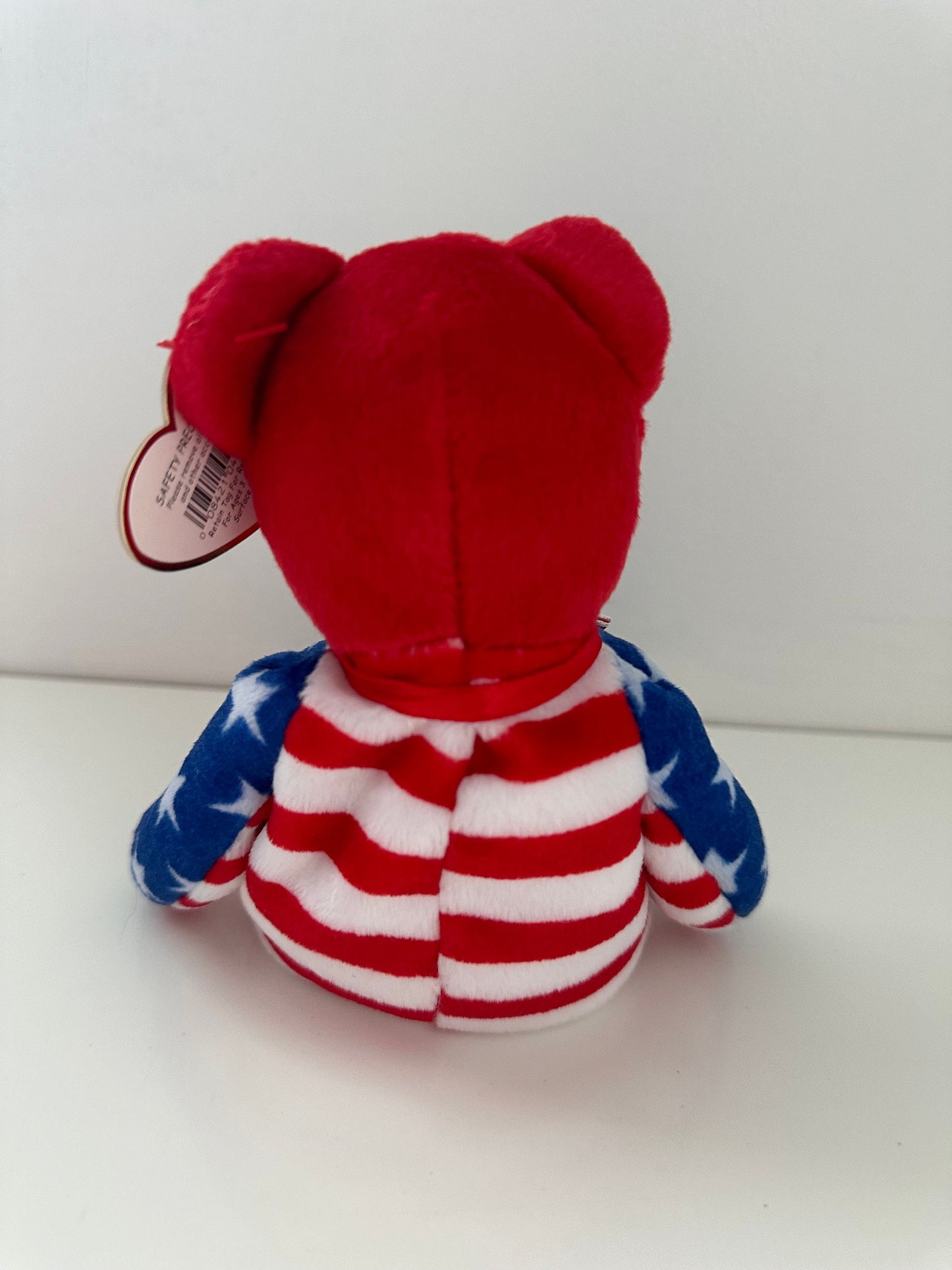 Ty Beanie Baby “Liberty” the Red and Blue Patriotic American Bear (8.5 inch)