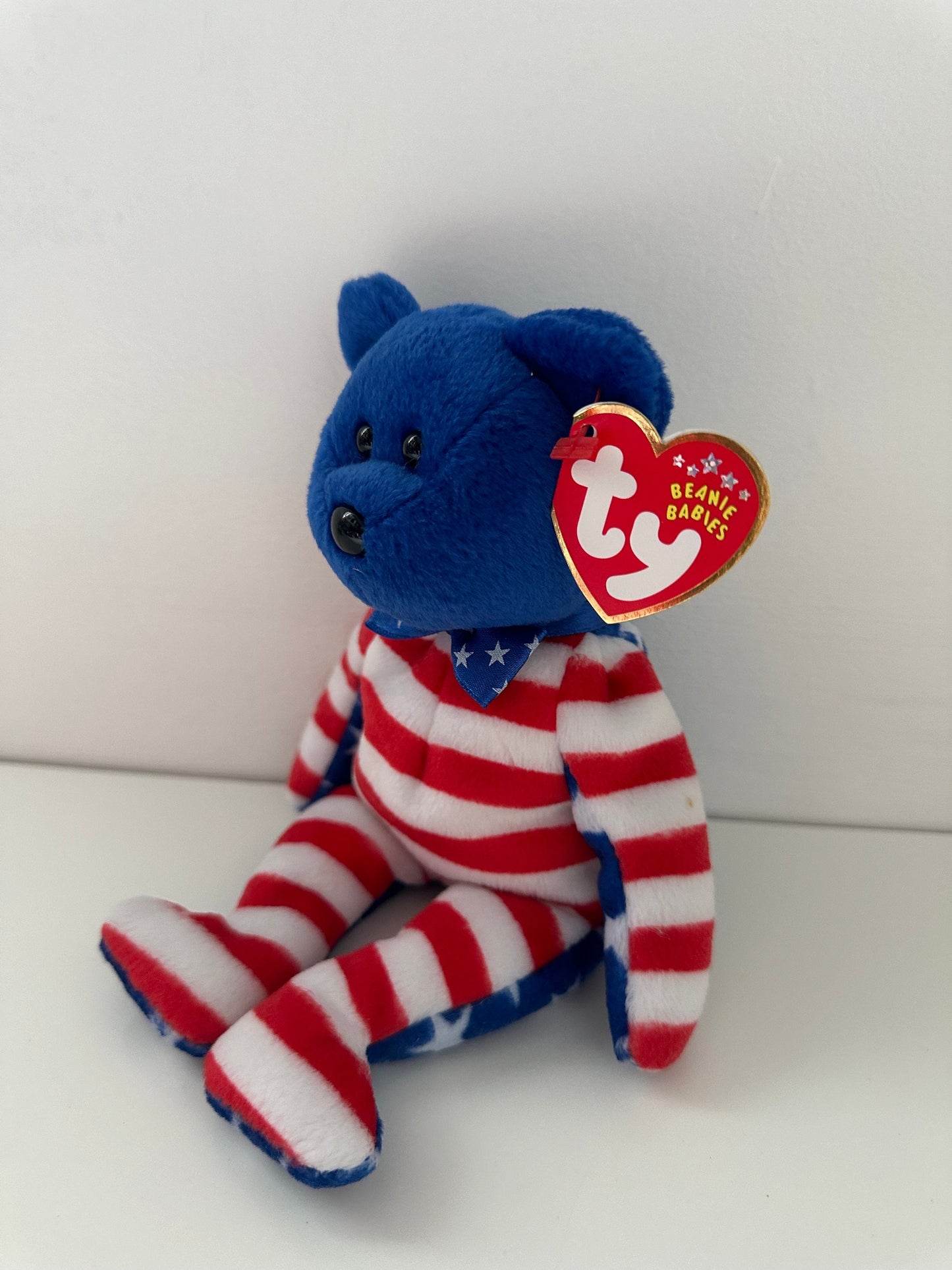 Ty Beanie Baby “Liberty” the Patriotic American Bear (8.5 inch)