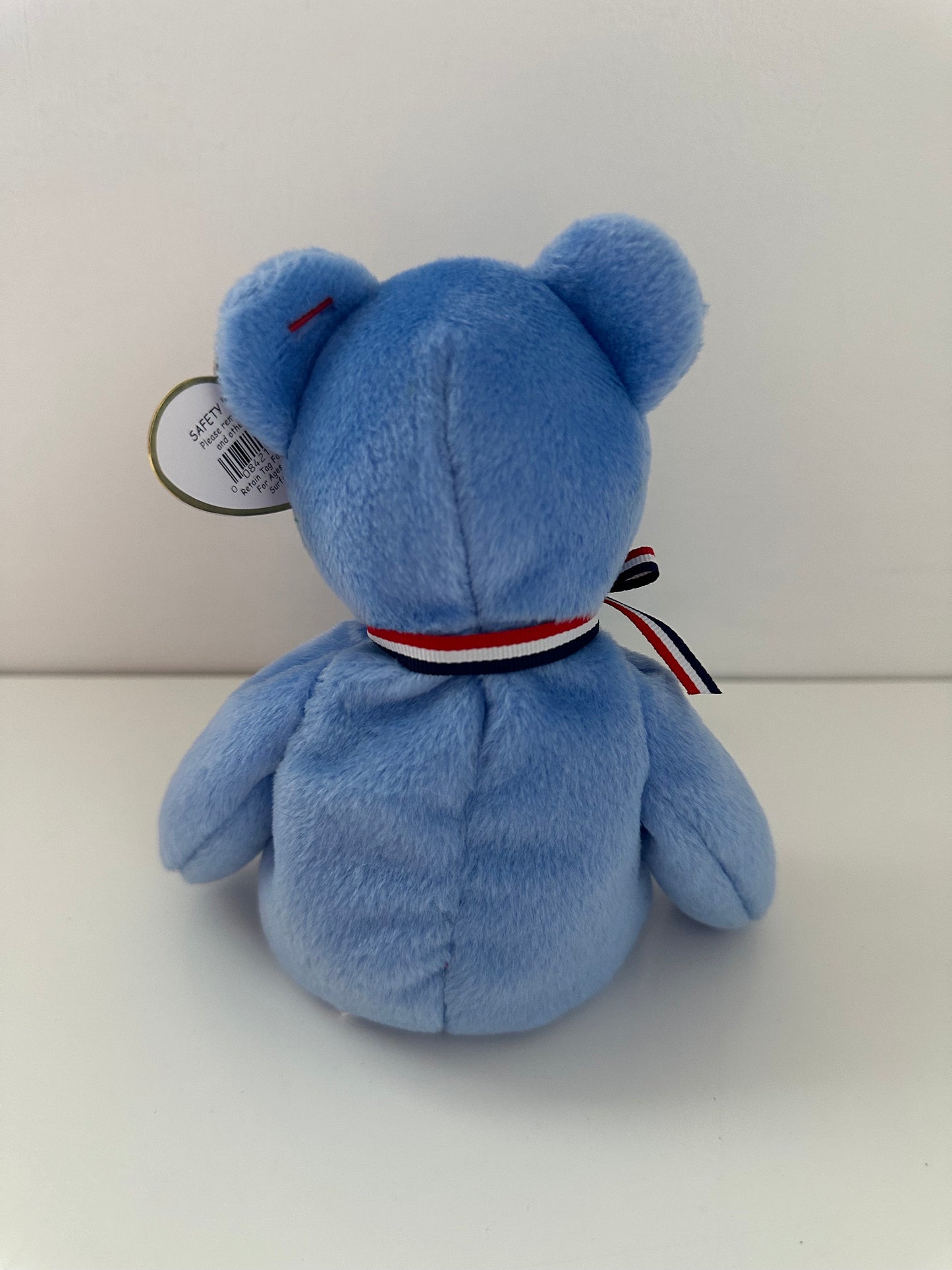 Ty Beanie Baby “America” the Blue Patriotic Bear (8.5 inch)