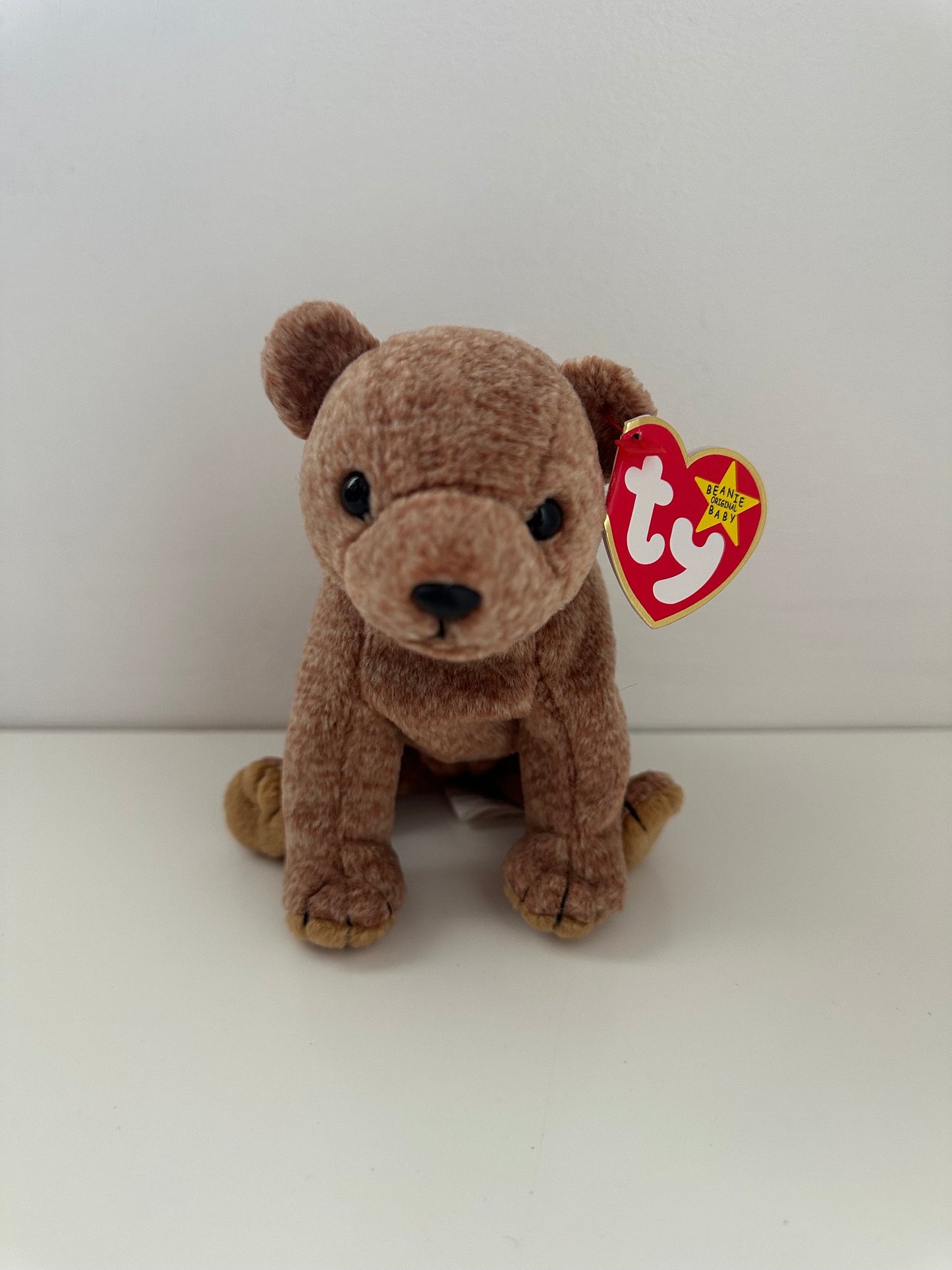 Ty Beanie Baby “Pecan” the Bear (7 inch)