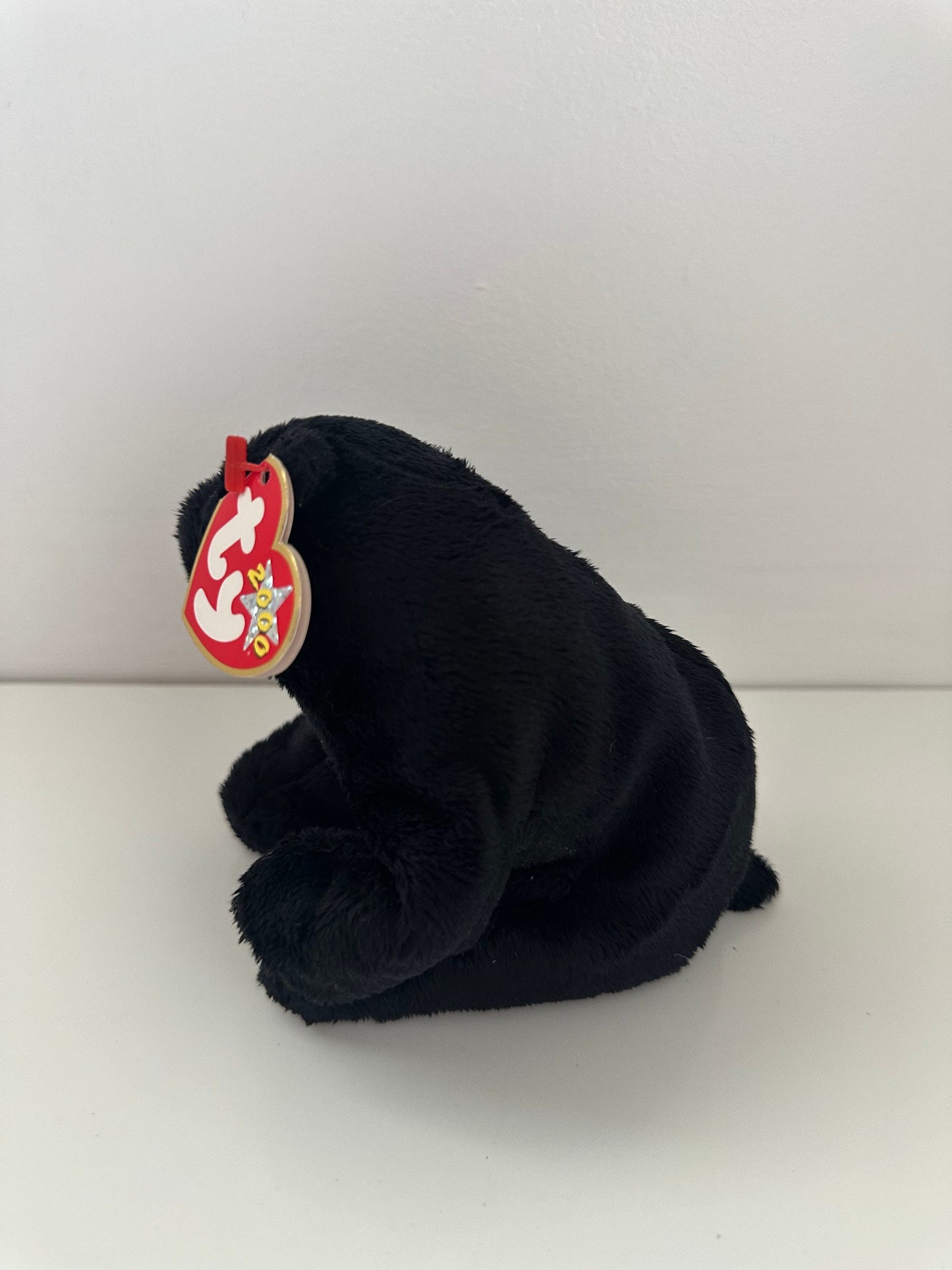 Ty Beanie Baby “Cinders” the Black Bear (6.5 inch)