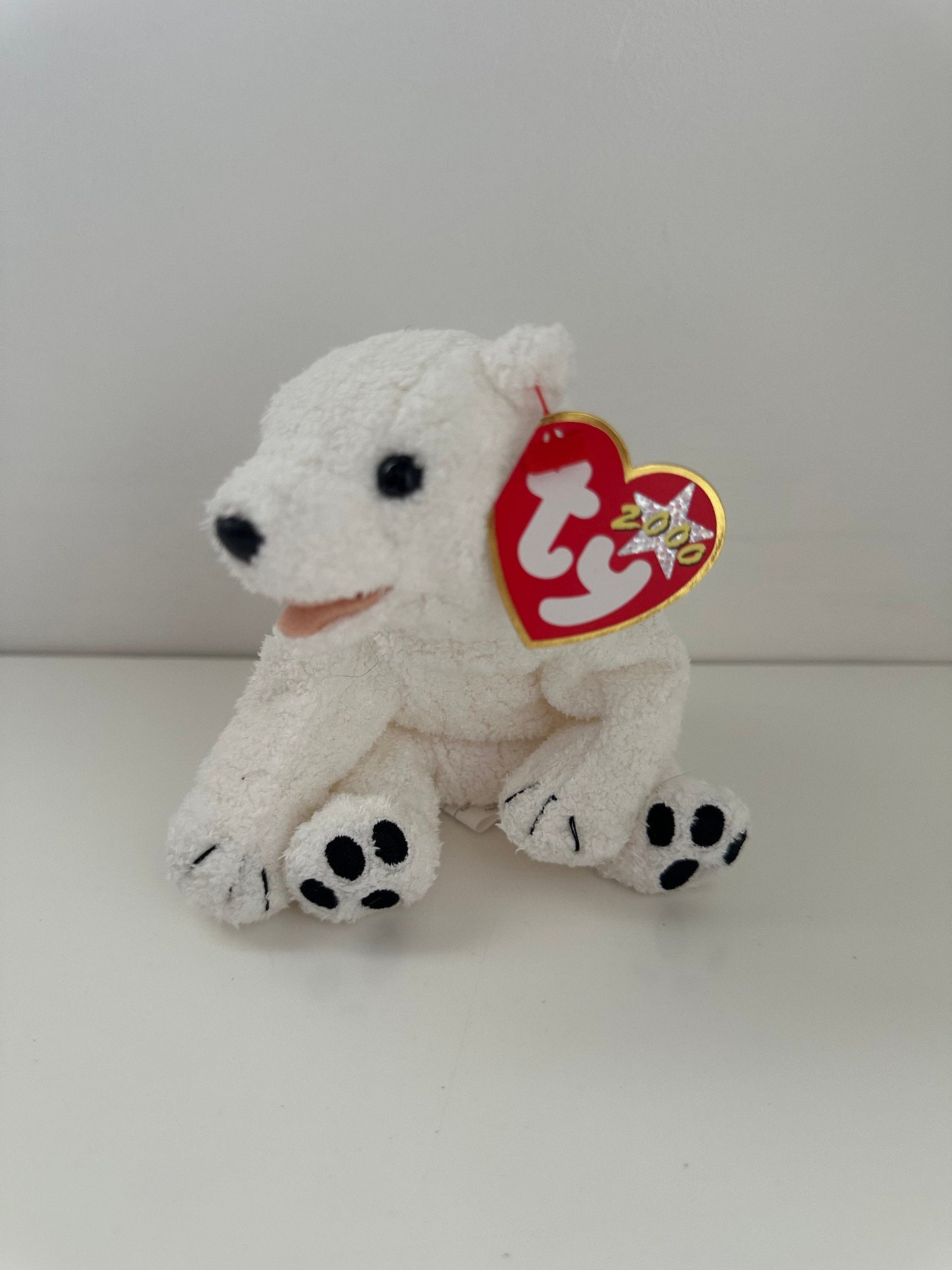 Ty Beanie Baby “Aurora” the White Polar Bear (6.5 inch)