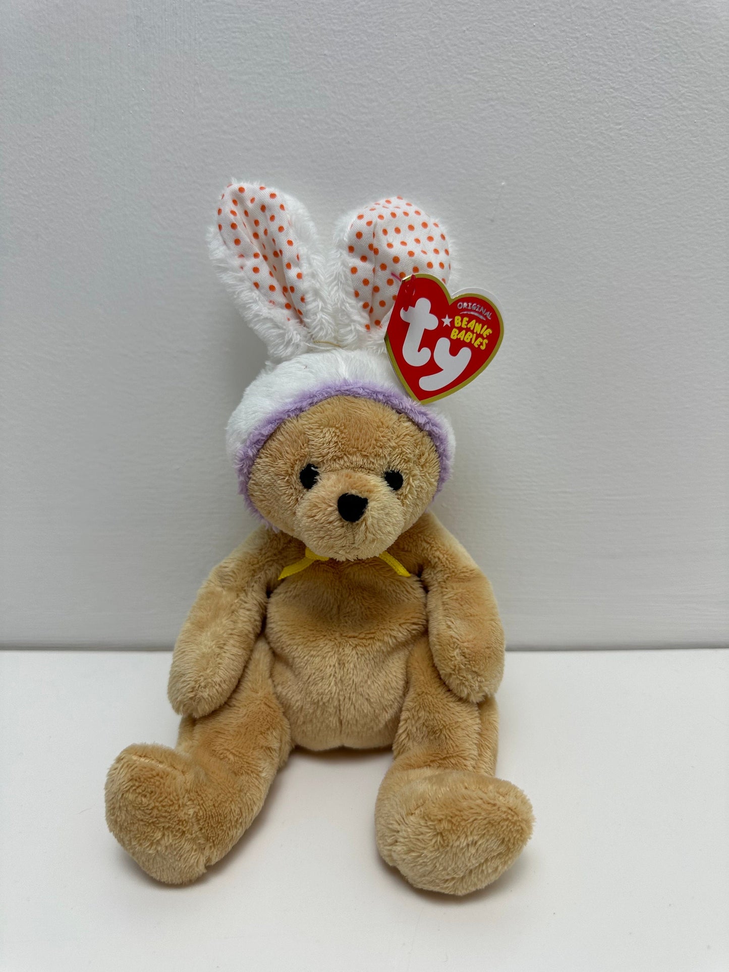 Ty Beanie Baby “Springston” the Easter Bunny Bear! (8 inch)