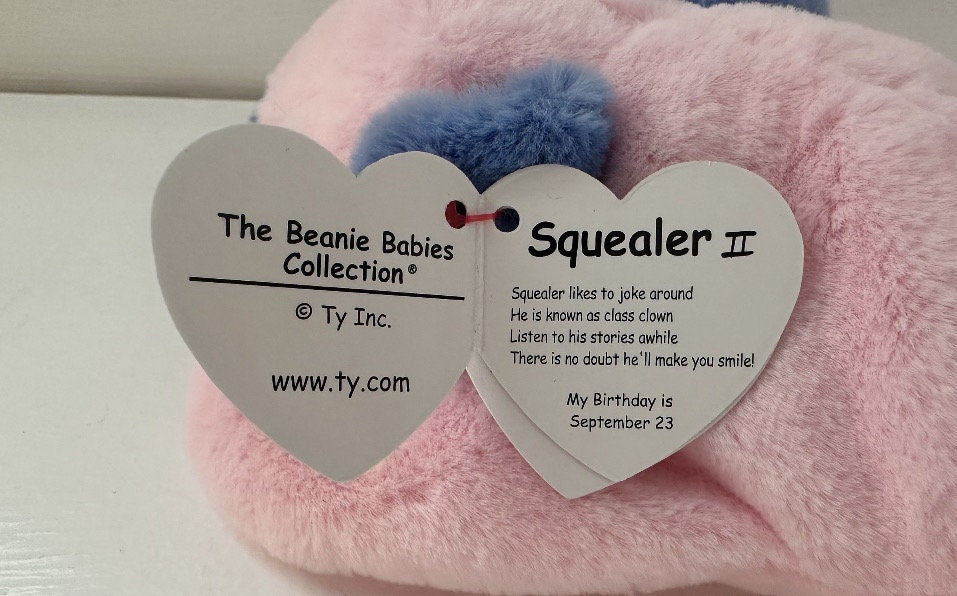 Ty Beanie Babies Series 2 “Squealer II” the 30th Anniversary Pig - Limited Production!