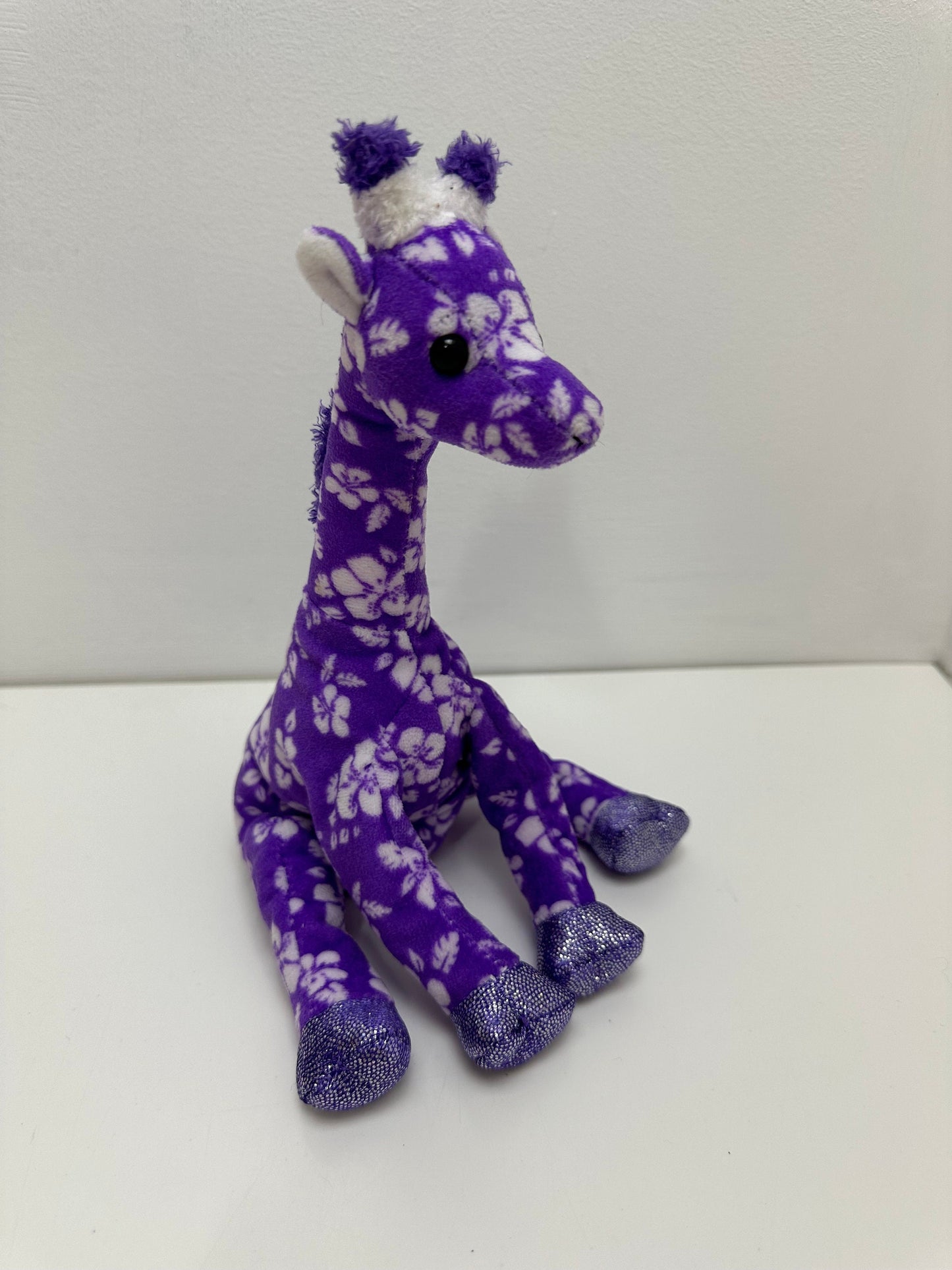 Ty Beanie Baby “Sunnie” the Purple Giraffe! (7 inch) *Rare!*