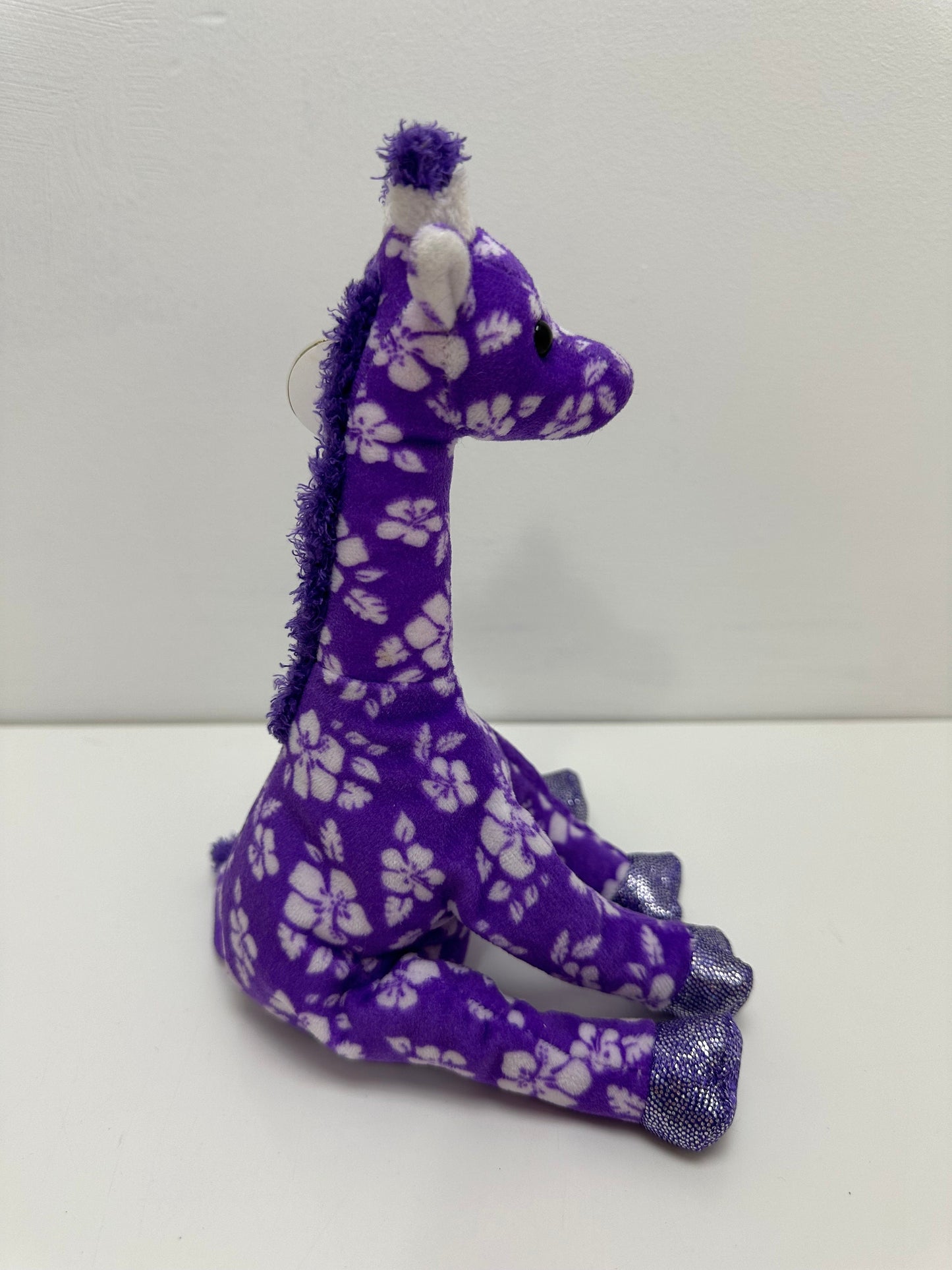 Ty Beanie Baby “Sunnie” the Purple Giraffe! (7 inch) *Rare!*