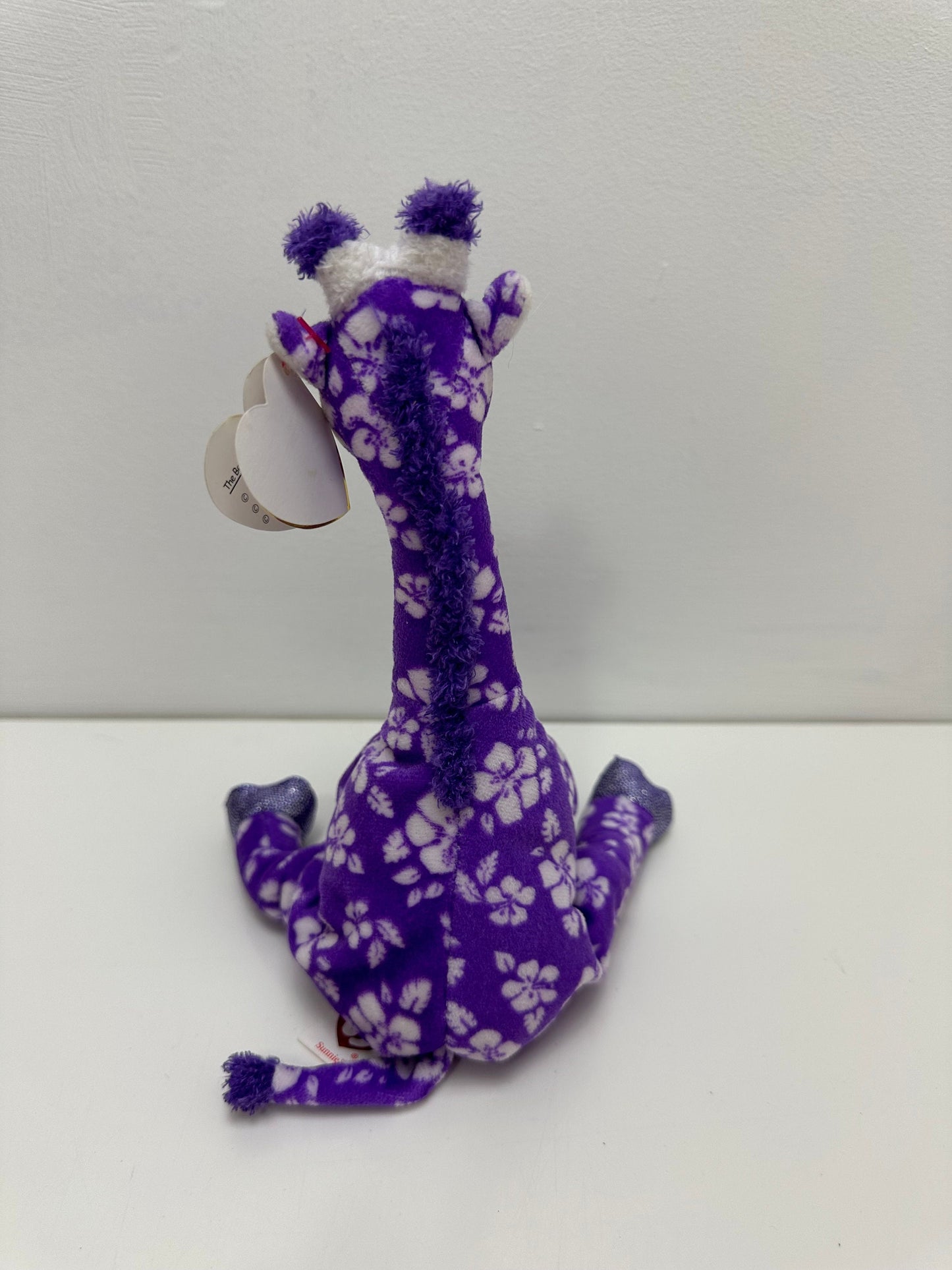 Ty Beanie Baby “Sunnie” the Purple Giraffe! (7 inch) *Rare!*