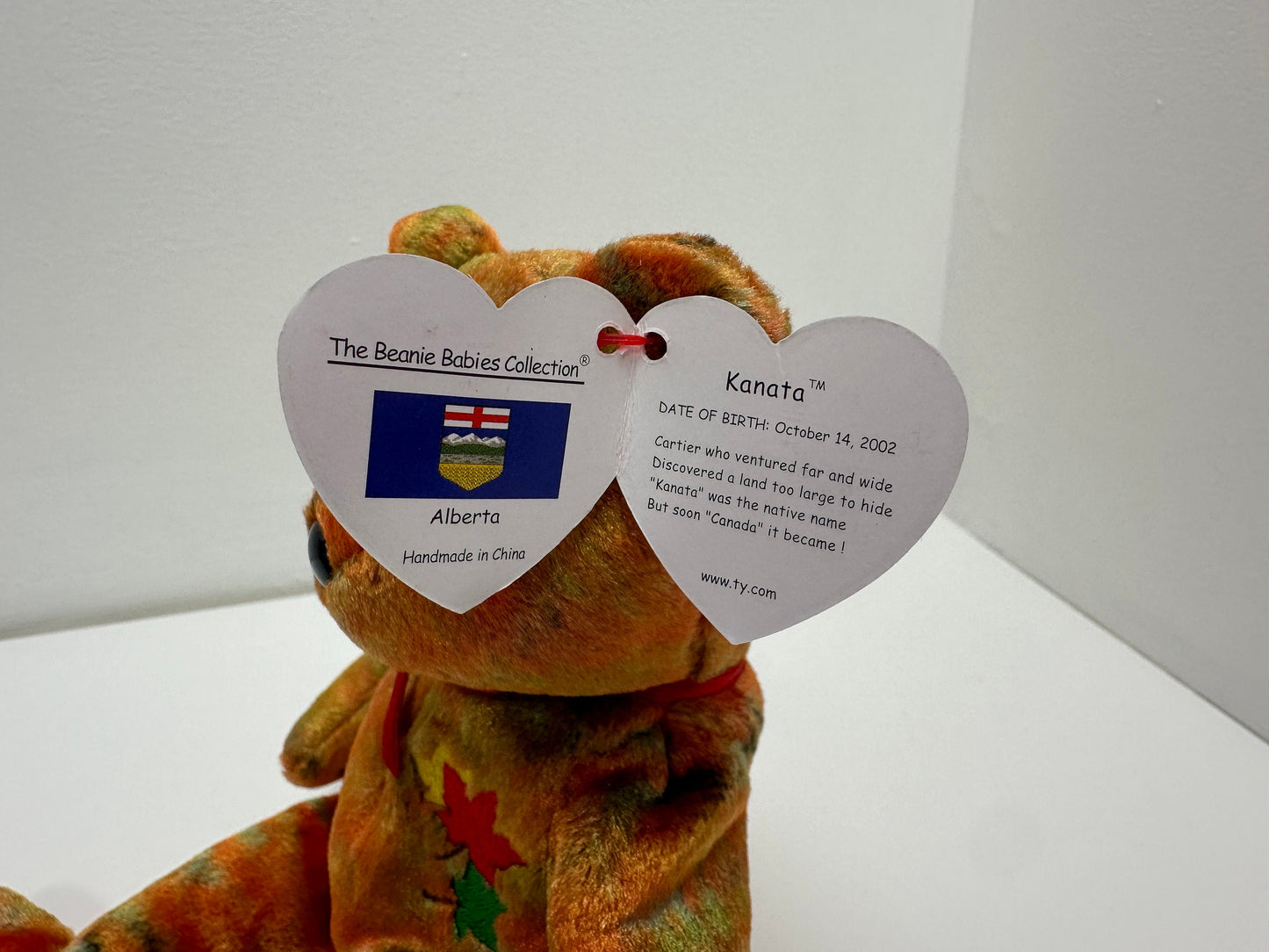 Ty Beanie Baby “Kanata” the Alberta Canadian Bear - Canada Exclusive! (8.5 inch)