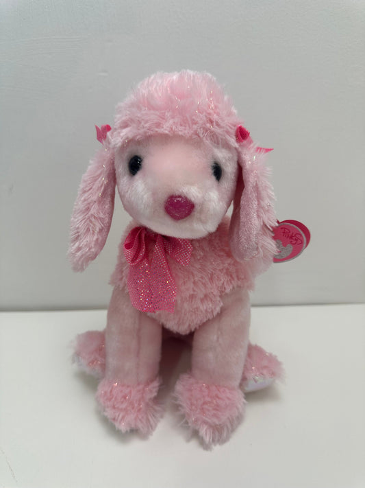 Ty Pinkys Collection “Pinky Poo” the Pink Poodle in Buddy Size! Rare! (12 inch)