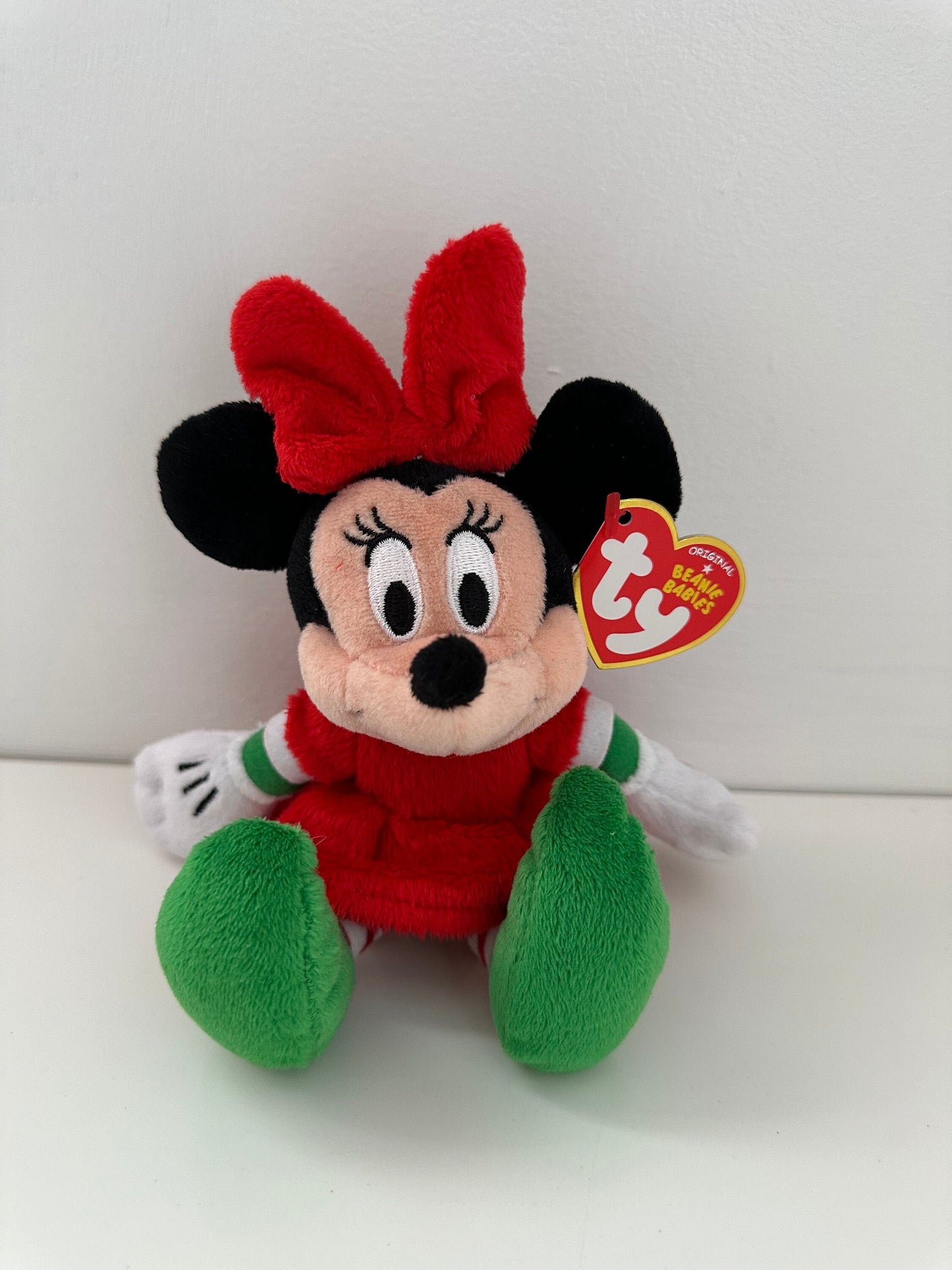 Ty Beanie Baby “Minnie” the Holiday Minnie Mouse from Disney’s Mickey Mouse - Walgreen’s Exclusive (6 inch)