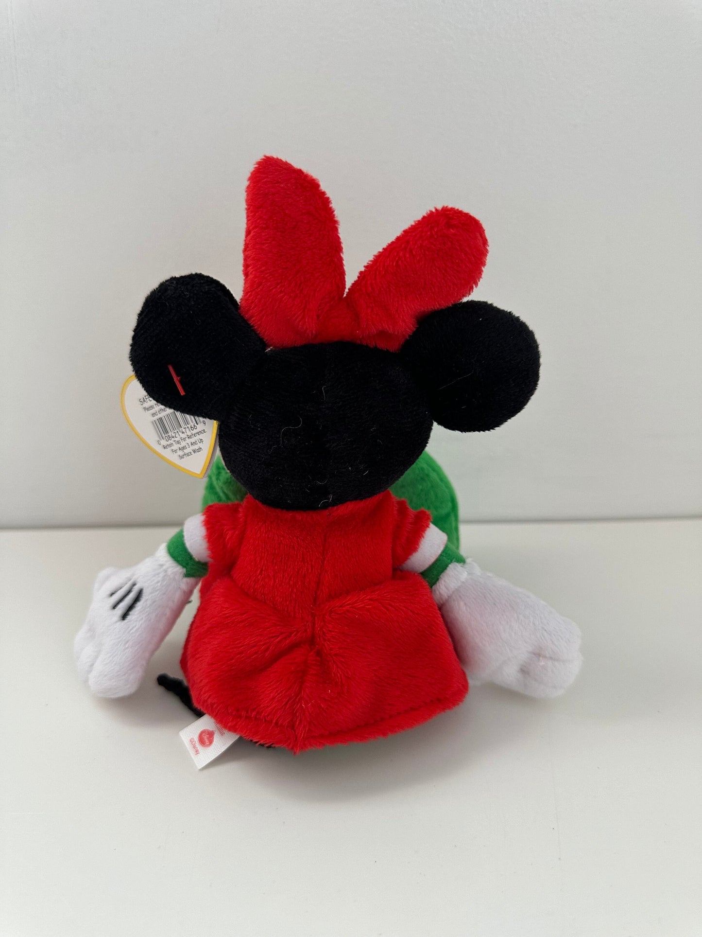 Ty Beanie Baby “Minnie” the Holiday Minnie Mouse from Disney’s Mickey Mouse - Walgreen’s Exclusive (6 inch)