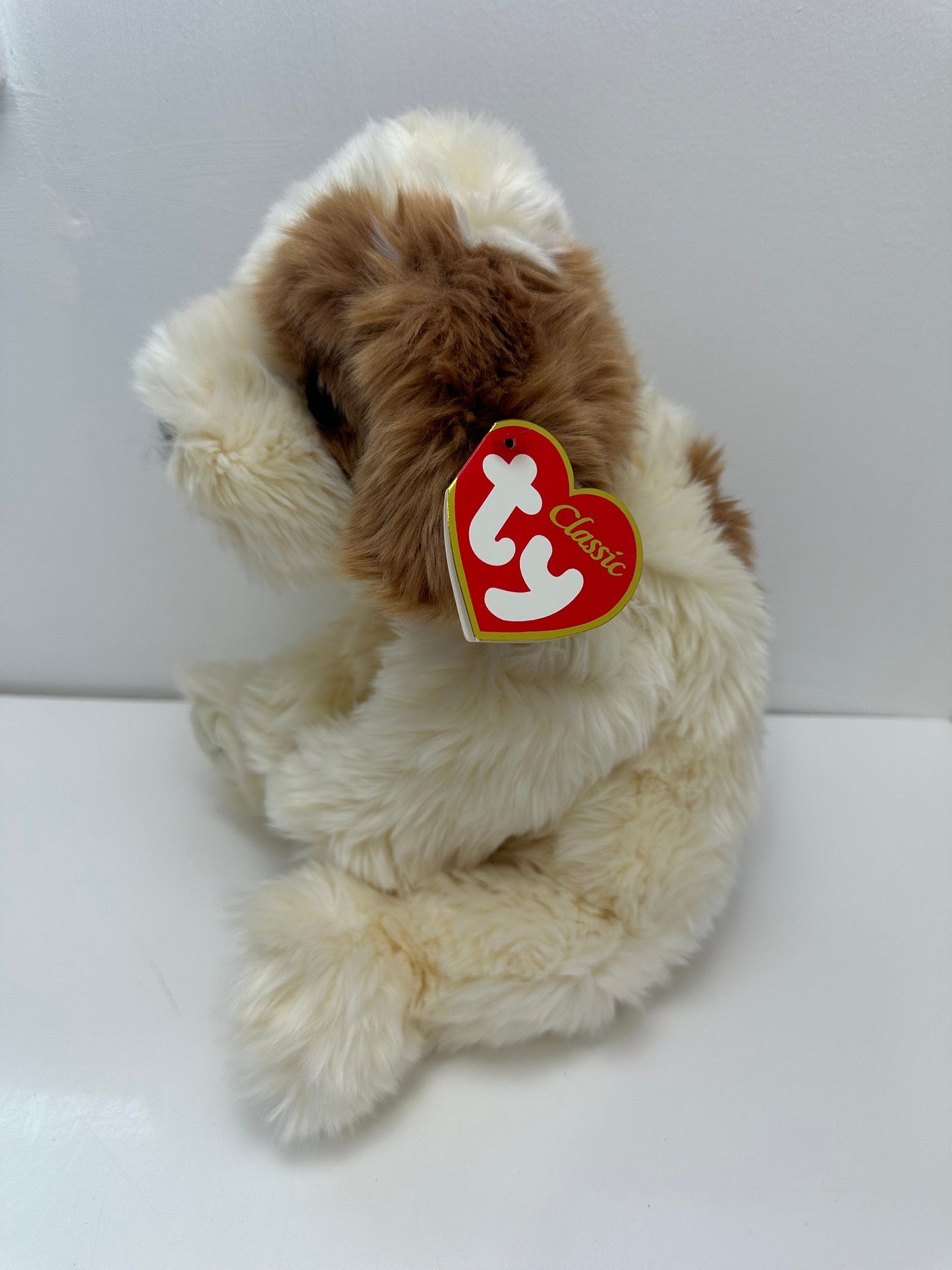 TY Classics Collection “Patches” the Dog Handmade in Korea - *Larger version, extremely rare!* (15 inch)