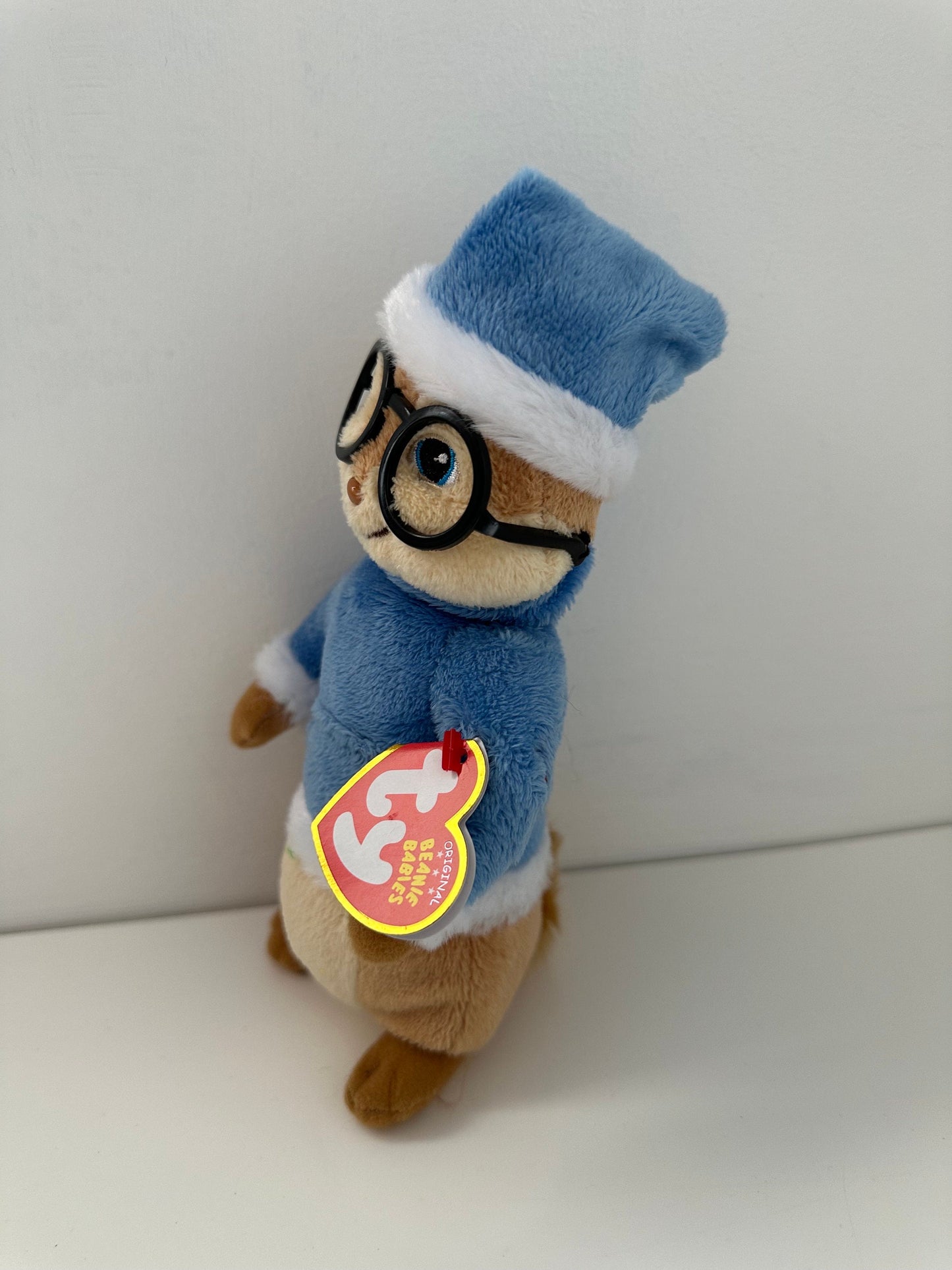 Ty Beanie Baby “Simon” from Alvin and the Chipmunks! *Rare* (7 inch)