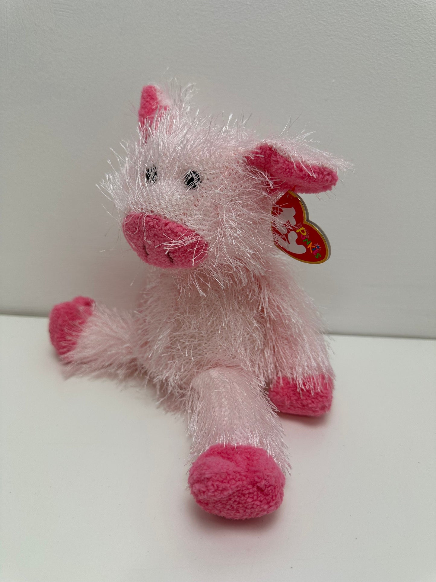 Ty Punkies Collection “Snort” the Pink Pig  (8 inch)