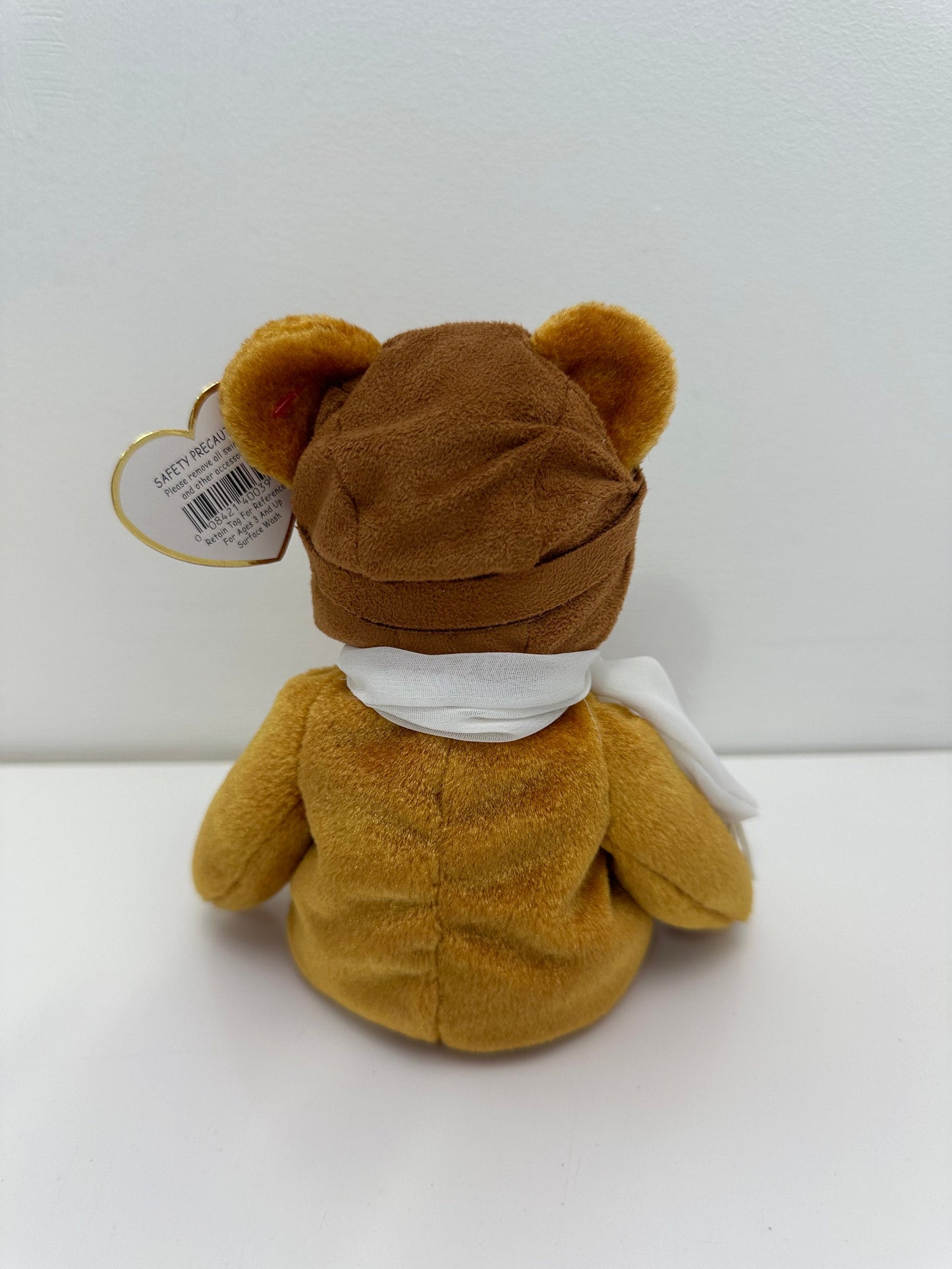 Ty Beanie Baby “Bearon” the Brown Bear - 100 years of flight (8.5 inch)