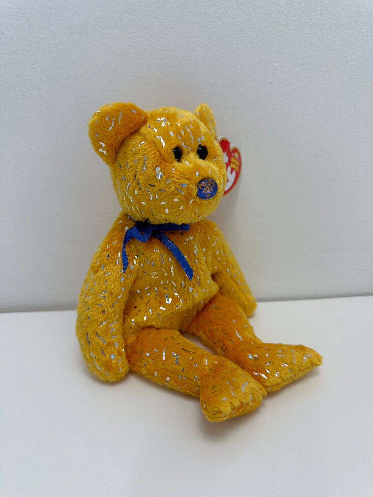 Ty Beanie Baby “Discover” the Gold Bear - Very rare and limited! - Exclusive to Northwestern Mutual Financial Employees only! (8.5 inch)