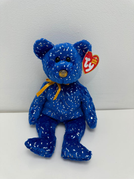 Ty Beanie Baby “Discover” the Blue Bear - Very rare and limited! - Exclusive to Northwestern Mutual Financial Employees only! (8.5 inch)