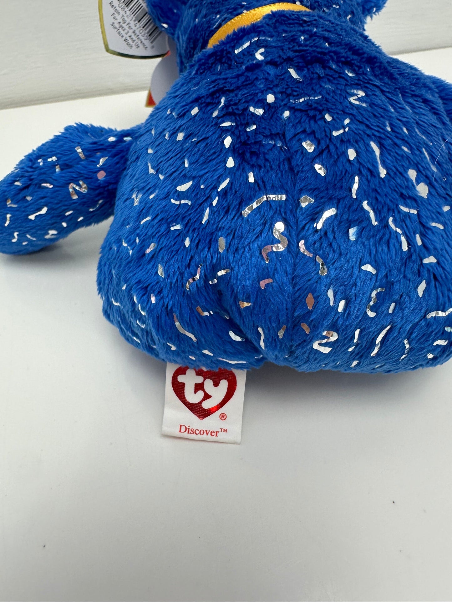 Ty Beanie Baby “Discover” the Blue Bear - Very rare and limited! - Exclusive to Northwestern Mutual Financial Employees only! (8.5 inch)