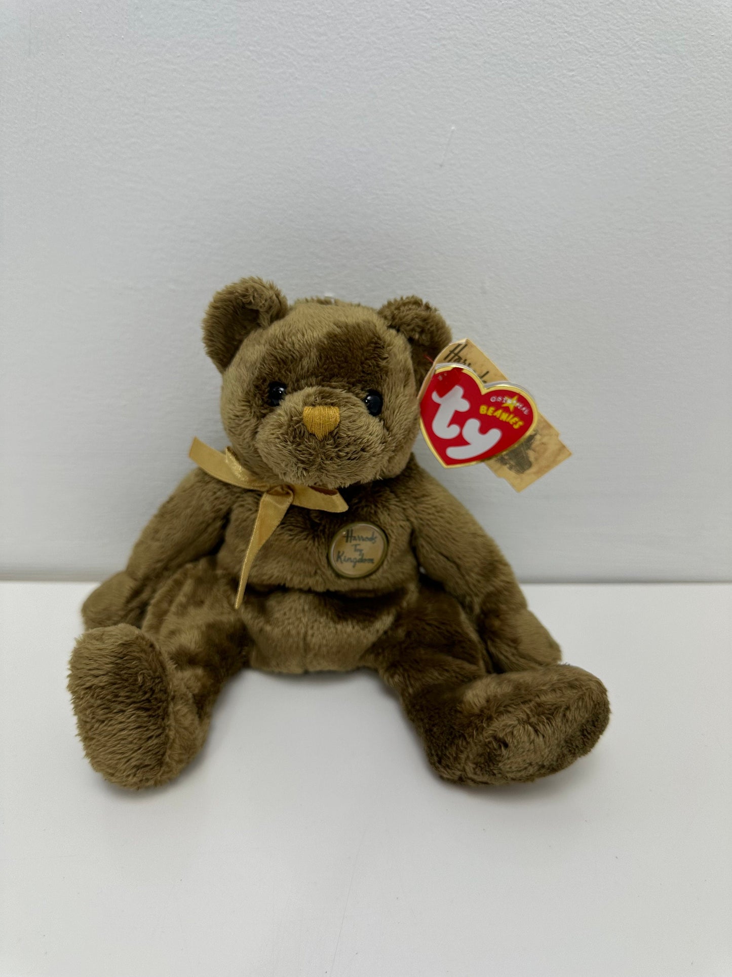 Ty Beanie Babies “Henry” the Bear - Harrods UK Exclusive *Rare* (7.5 inch)