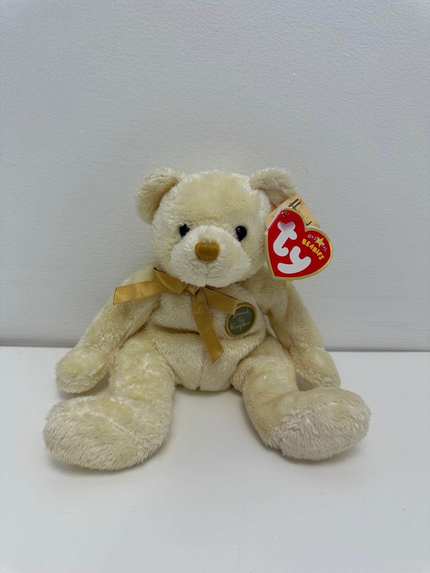 Ty Beanie Babies “Charles” the Bear - Harrods UK Exclusive *Rare* (7.5 inch)