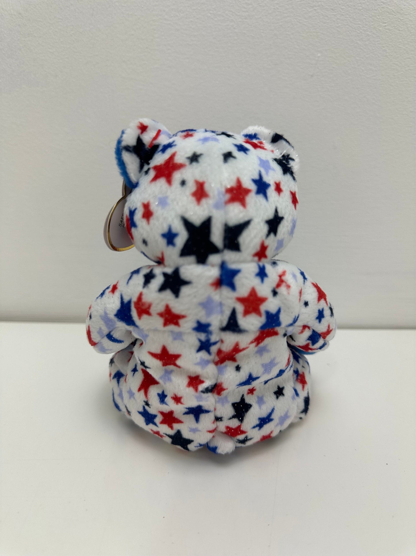 Ty Beanie Babies “Blue” the Patriotic USA American Bear (6.5 inch)