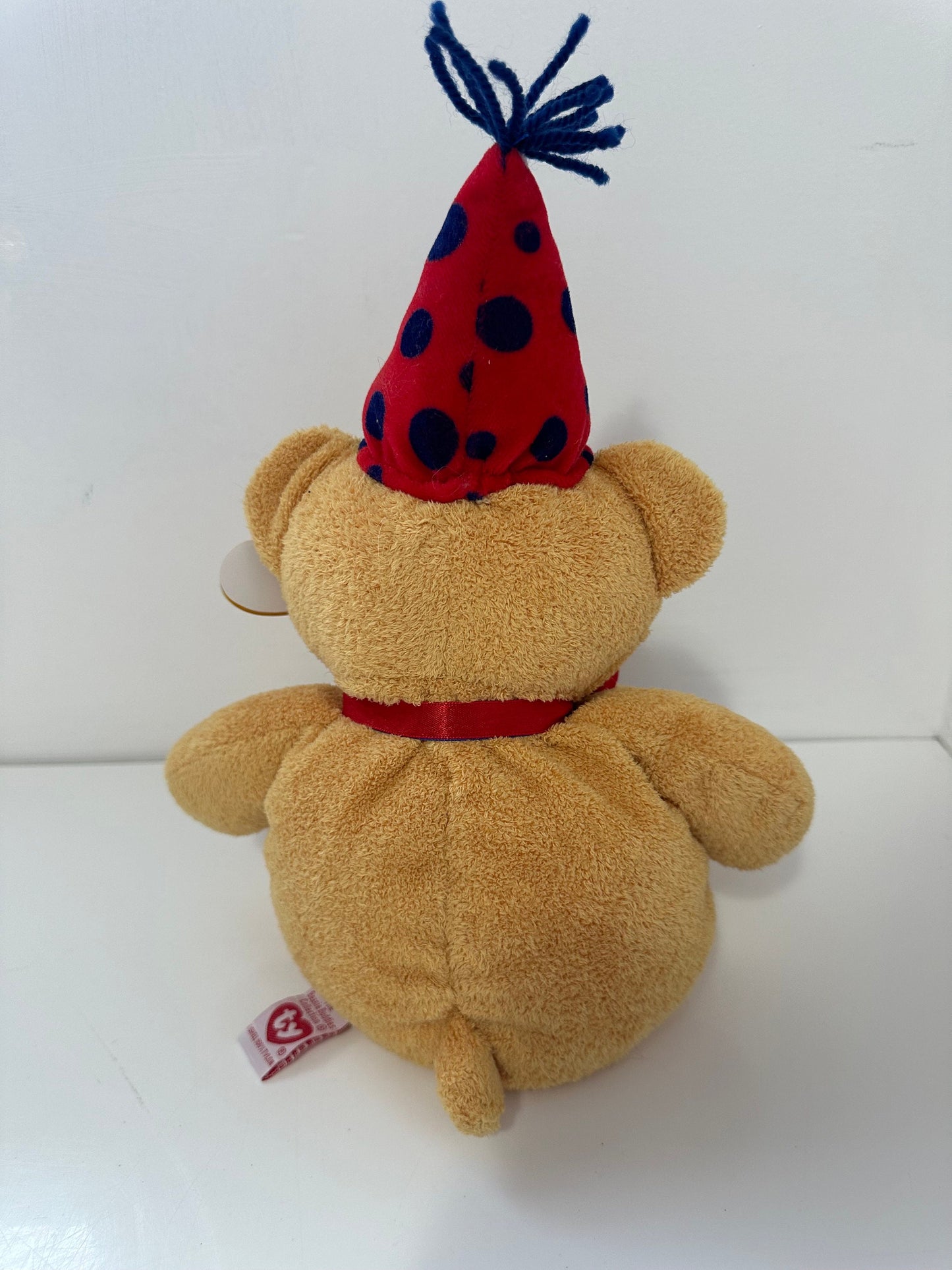 Ty Beanie Buddies “Fun” the Birthday Bear (11 inch)