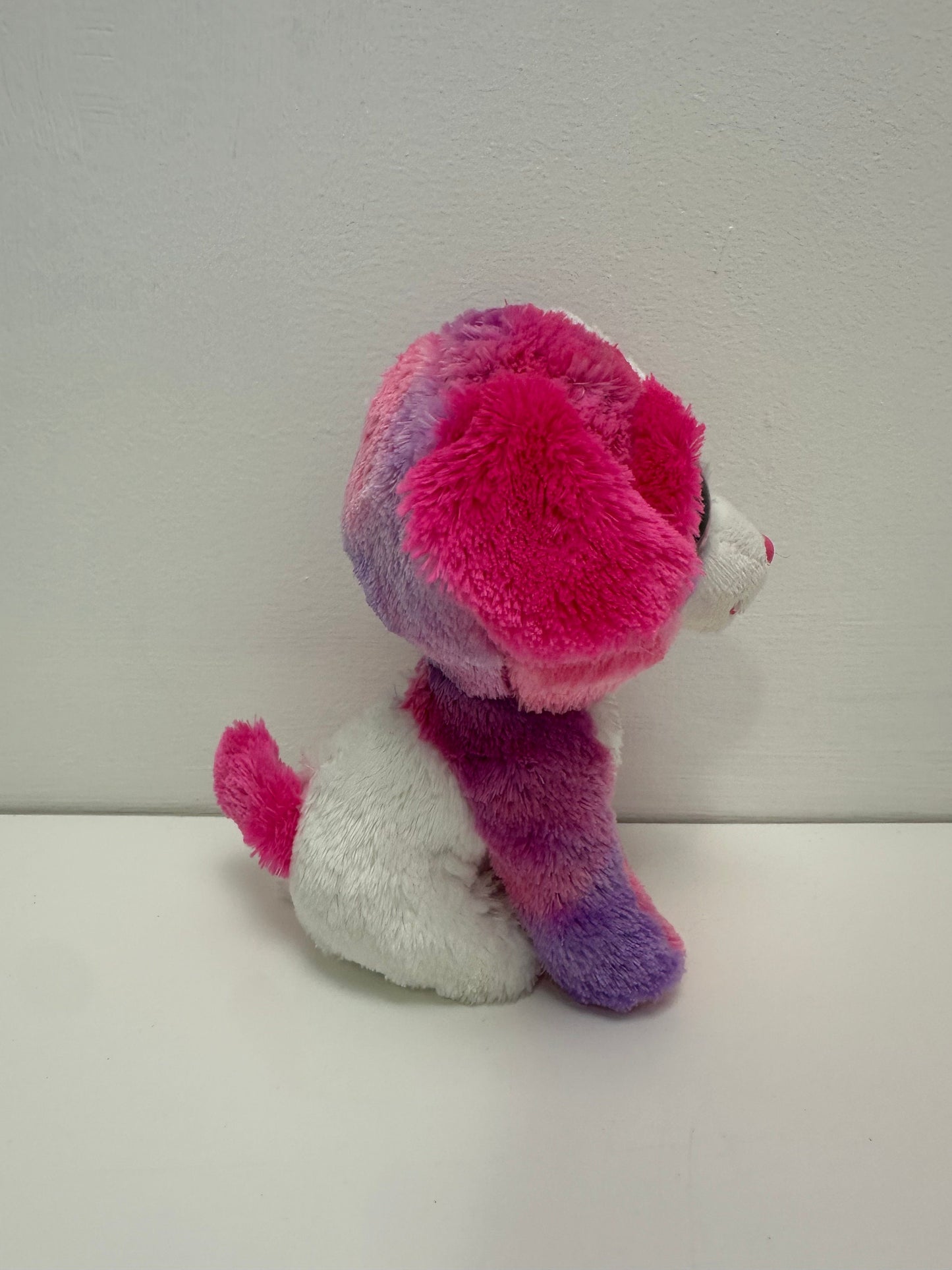 TY Beanie Boo “Sherbet” the Colourful Dog - No Hang Tag (6 inch)