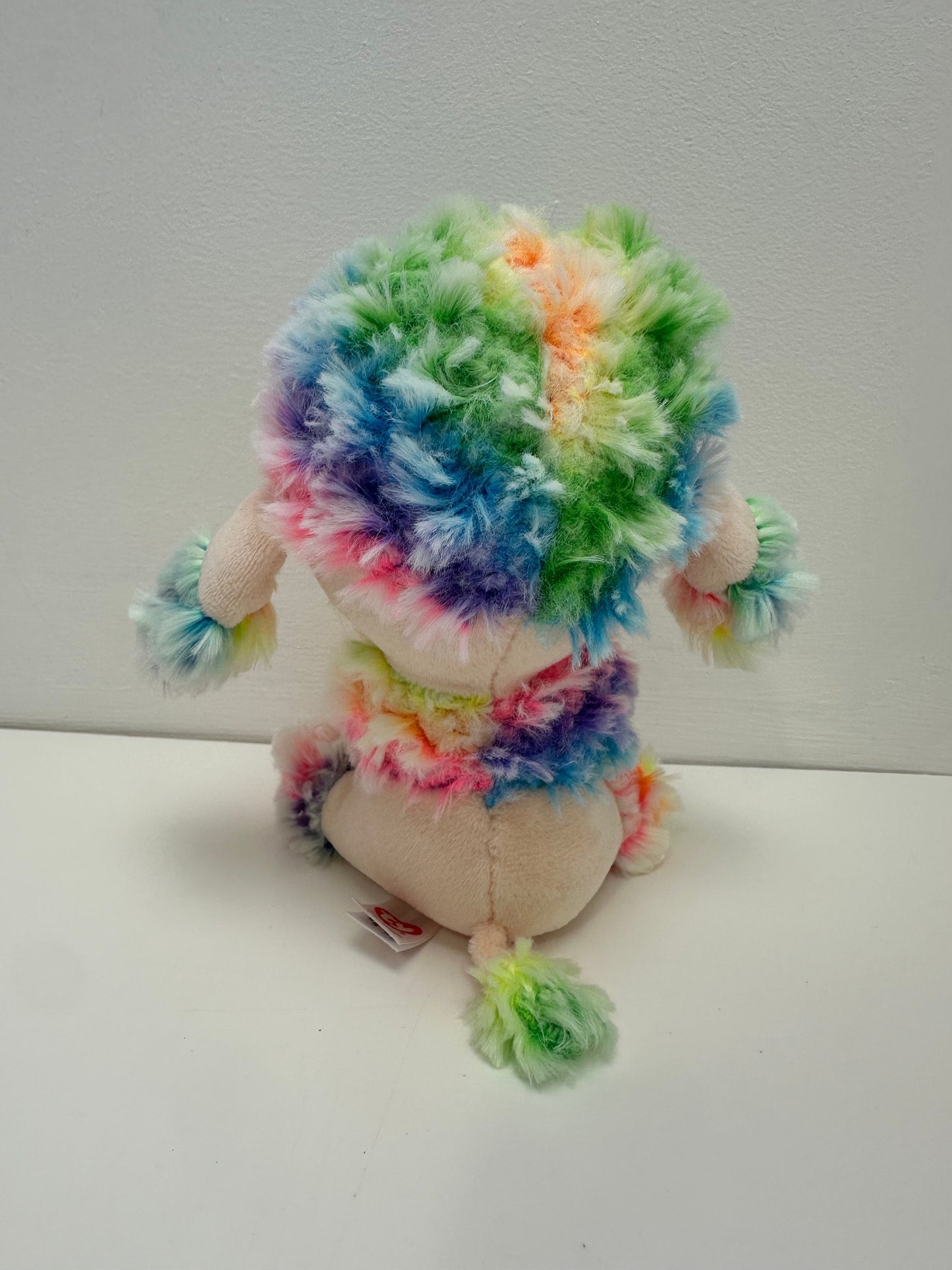 Ty Beanie Boo “Rainbow” the Rainbow Poodle - No Hang Tag (6 inch)