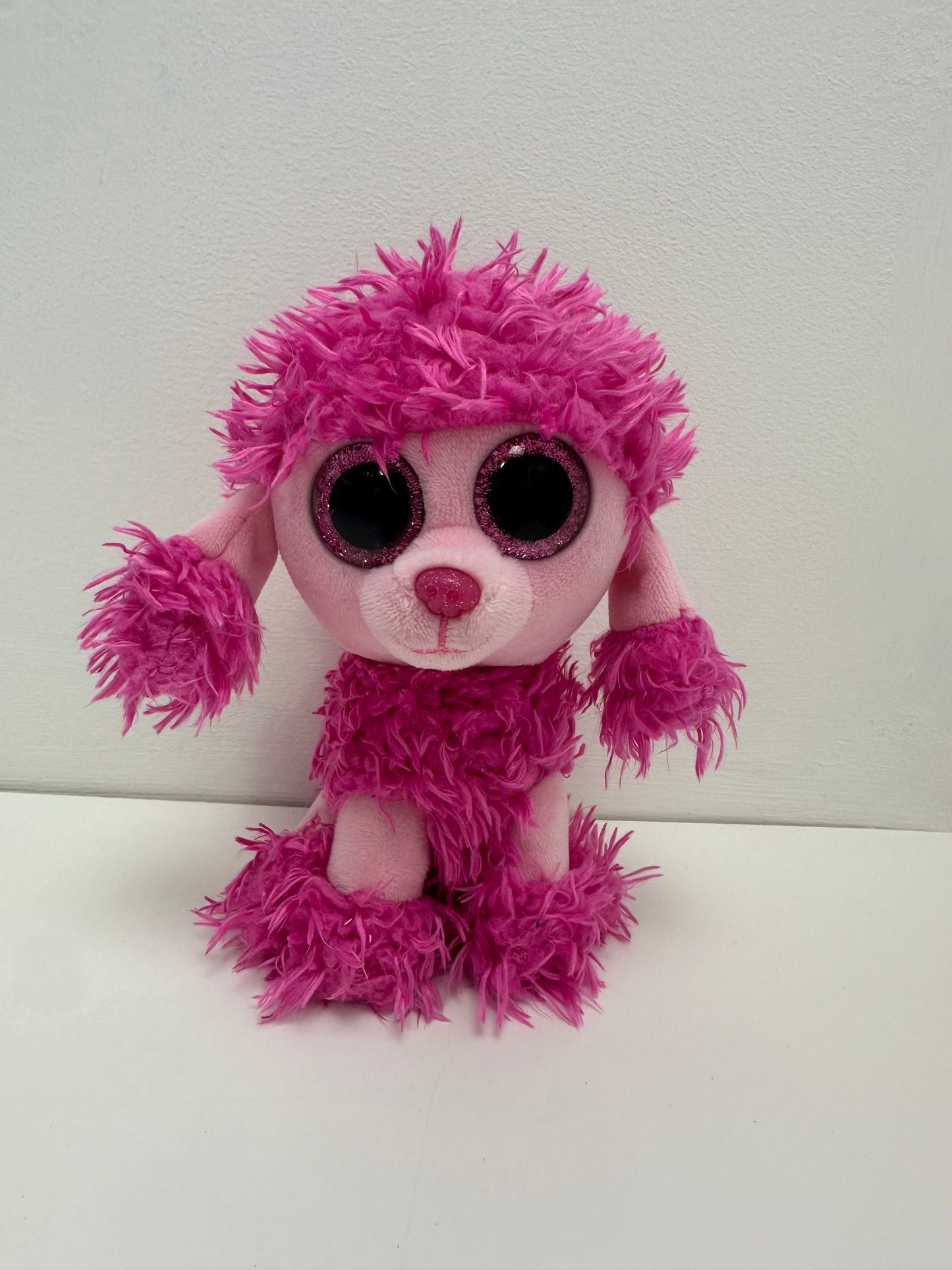 Ty Beanie Boo “Patsy” the Pink Poodle Plush - No Hang Tag (6 inch)