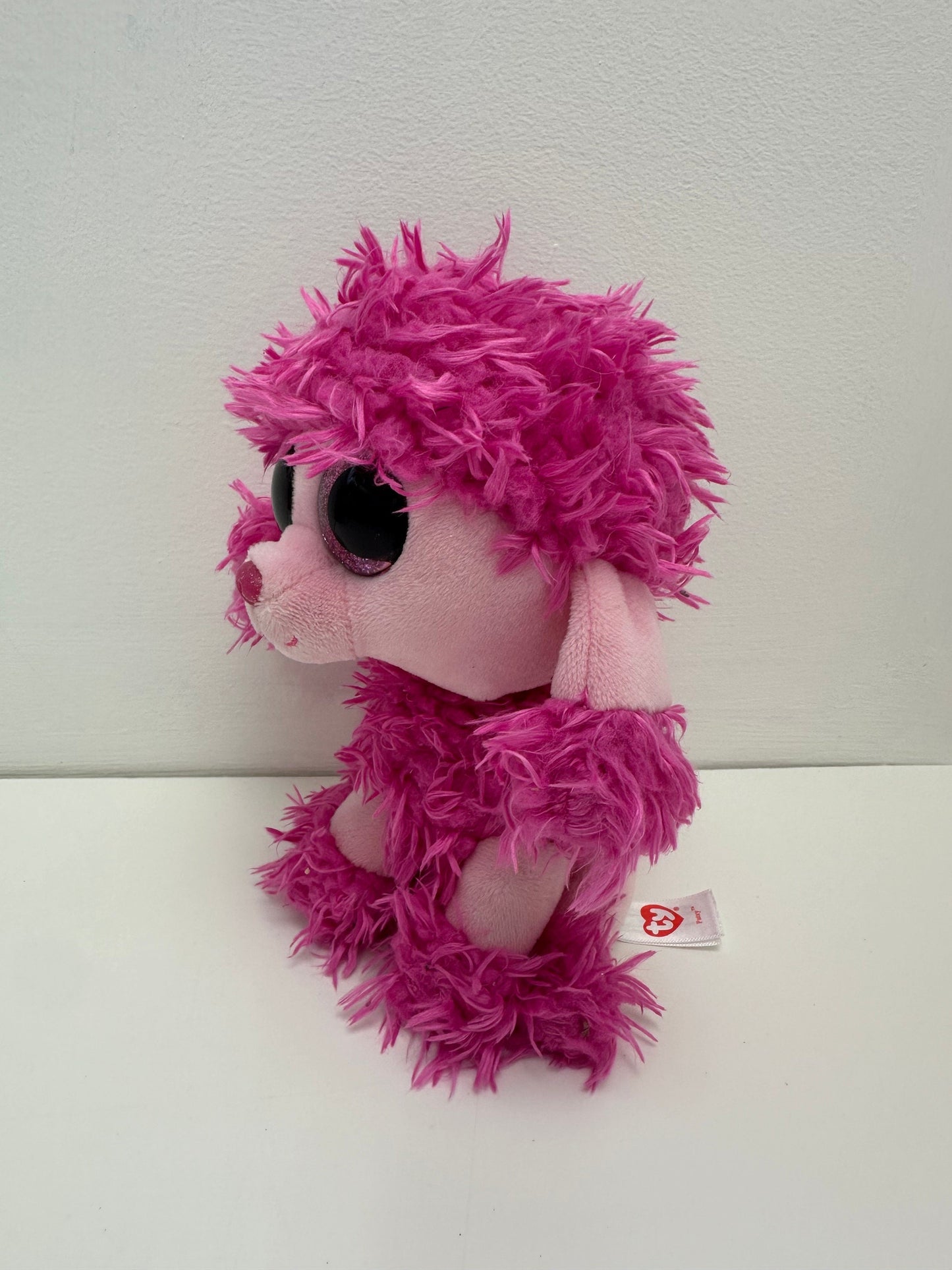 Ty Beanie Boo “Patsy” the Pink Poodle Plush - No Hang Tag (6 inch)