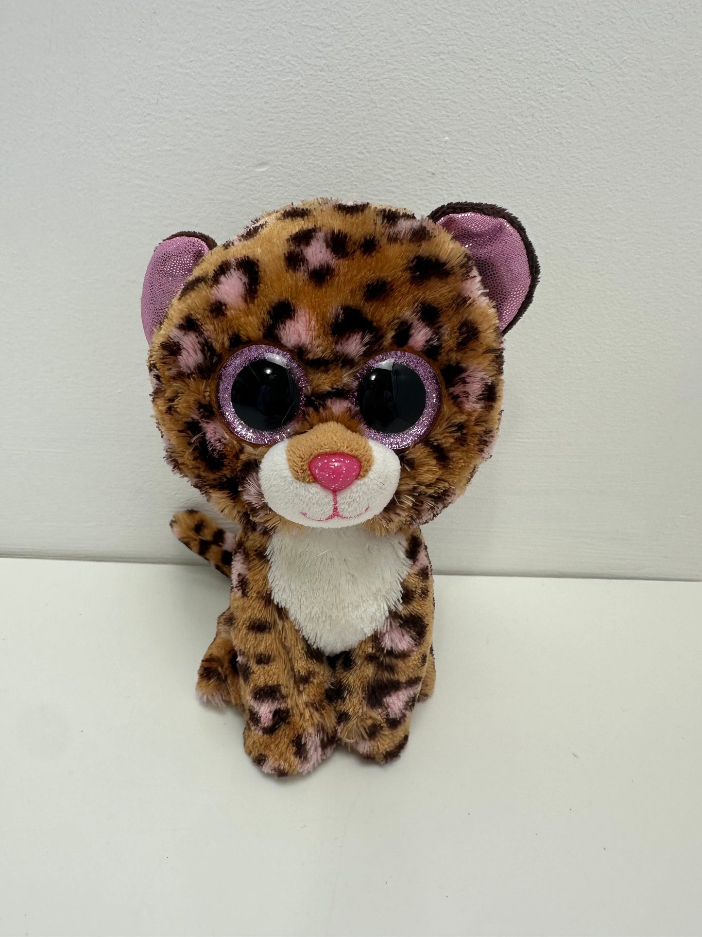 Ty Beanie Boo Patches the Leopard - No Hang Tag (6 inch)