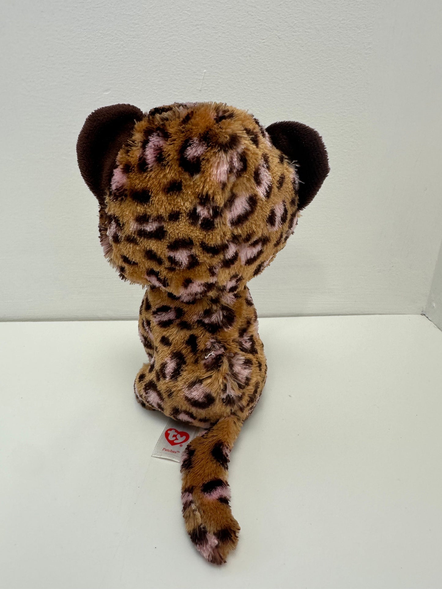 Ty Beanie Boo Patches the Leopard - No Hang Tag (6 inch)