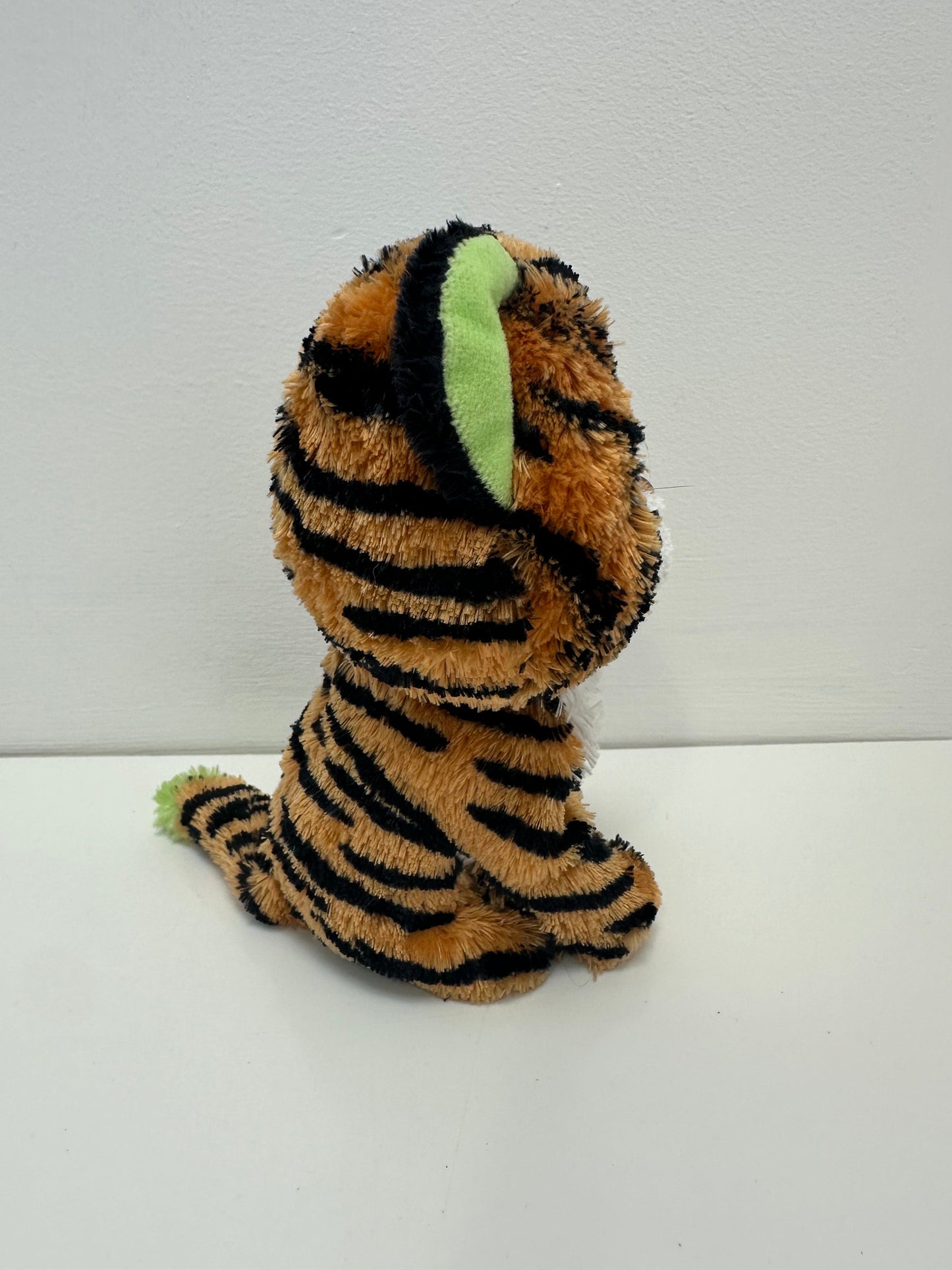 Ty Beanie Boo “Stripes” the Tiger - Solid Eye Colour *Rare* No Hang Tag (6 inch)